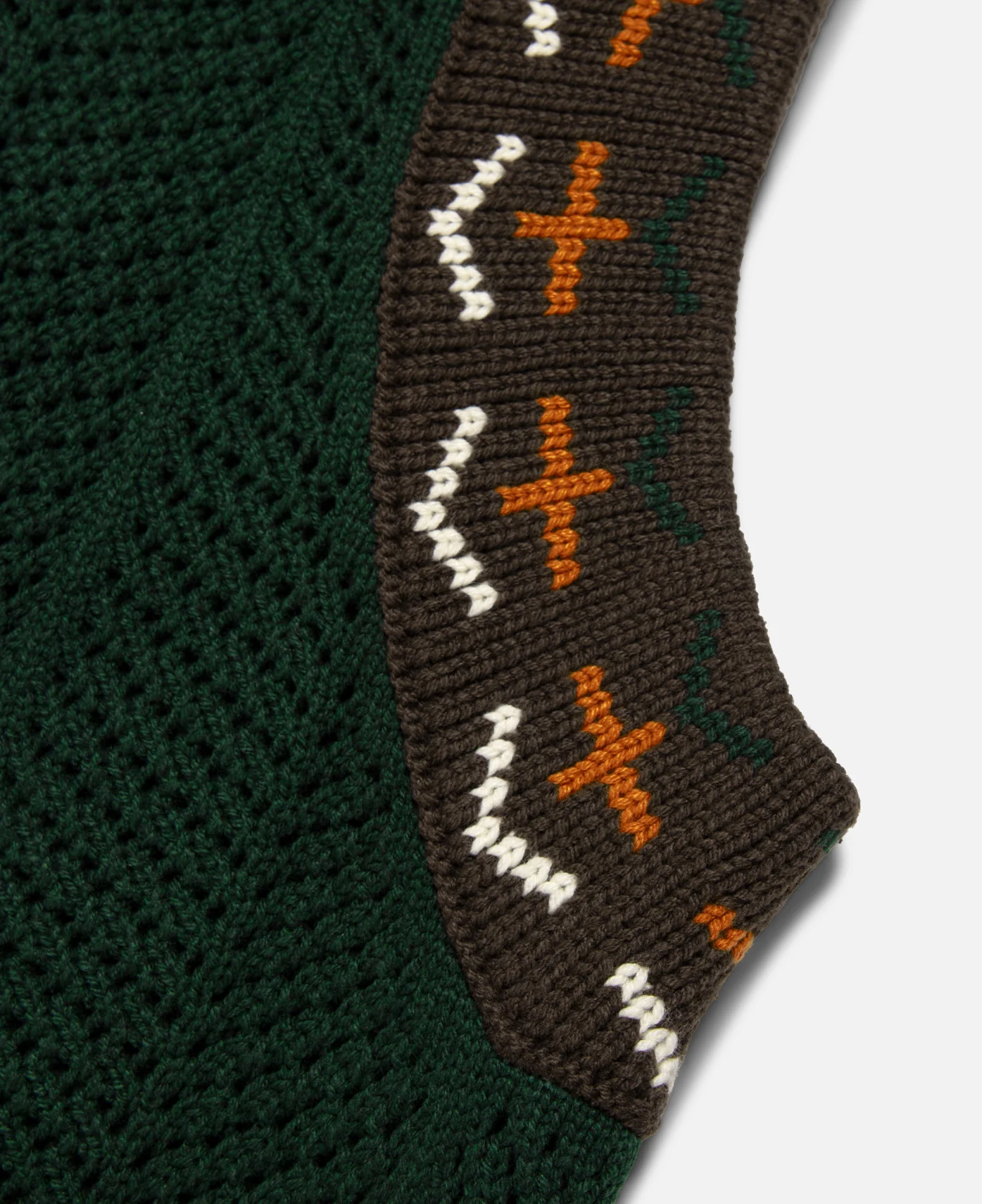 CLOT Knit Vest by Edison Chen (Green) - Image 4