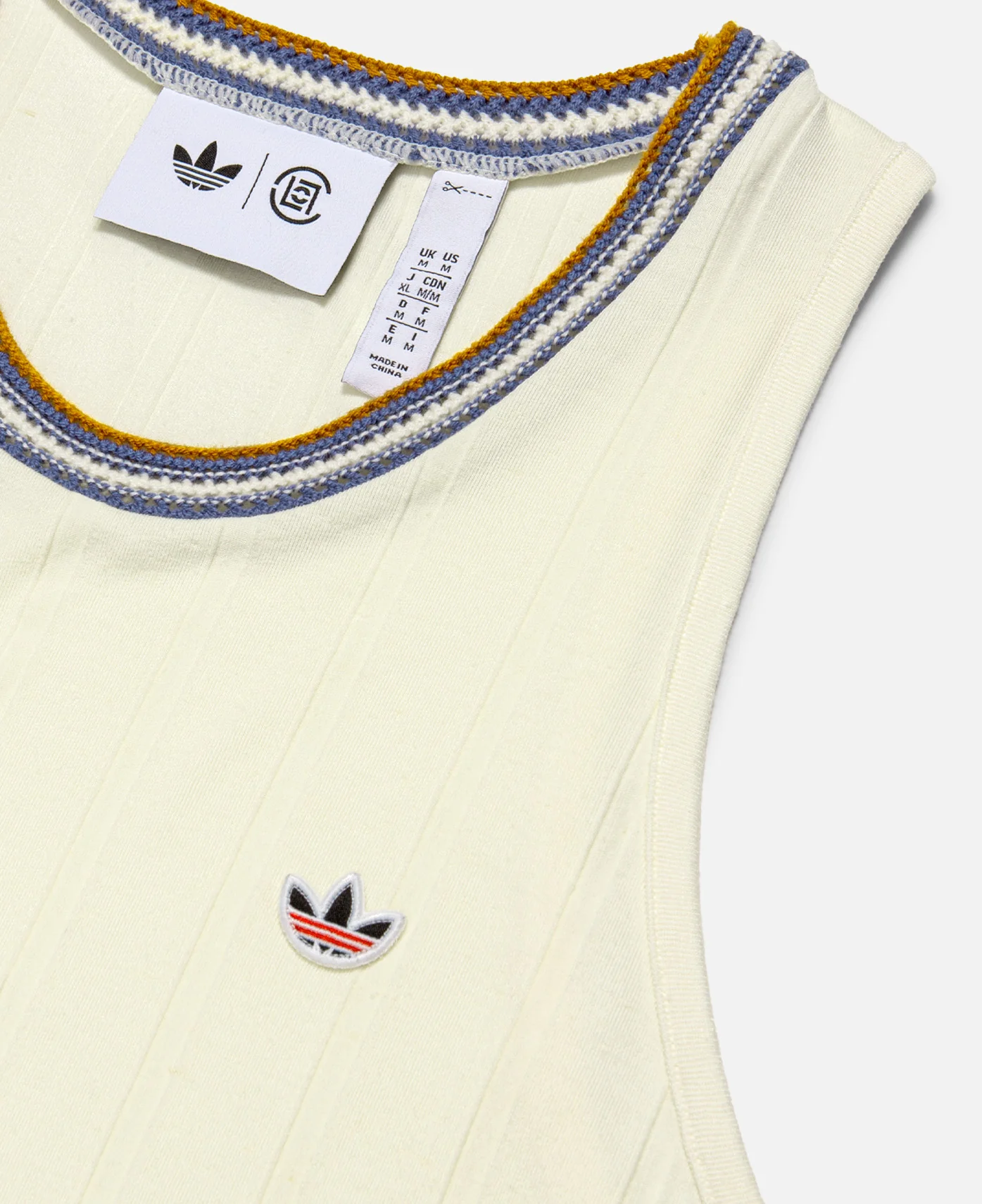 Knit Collar Tank (Cream) - Image 5