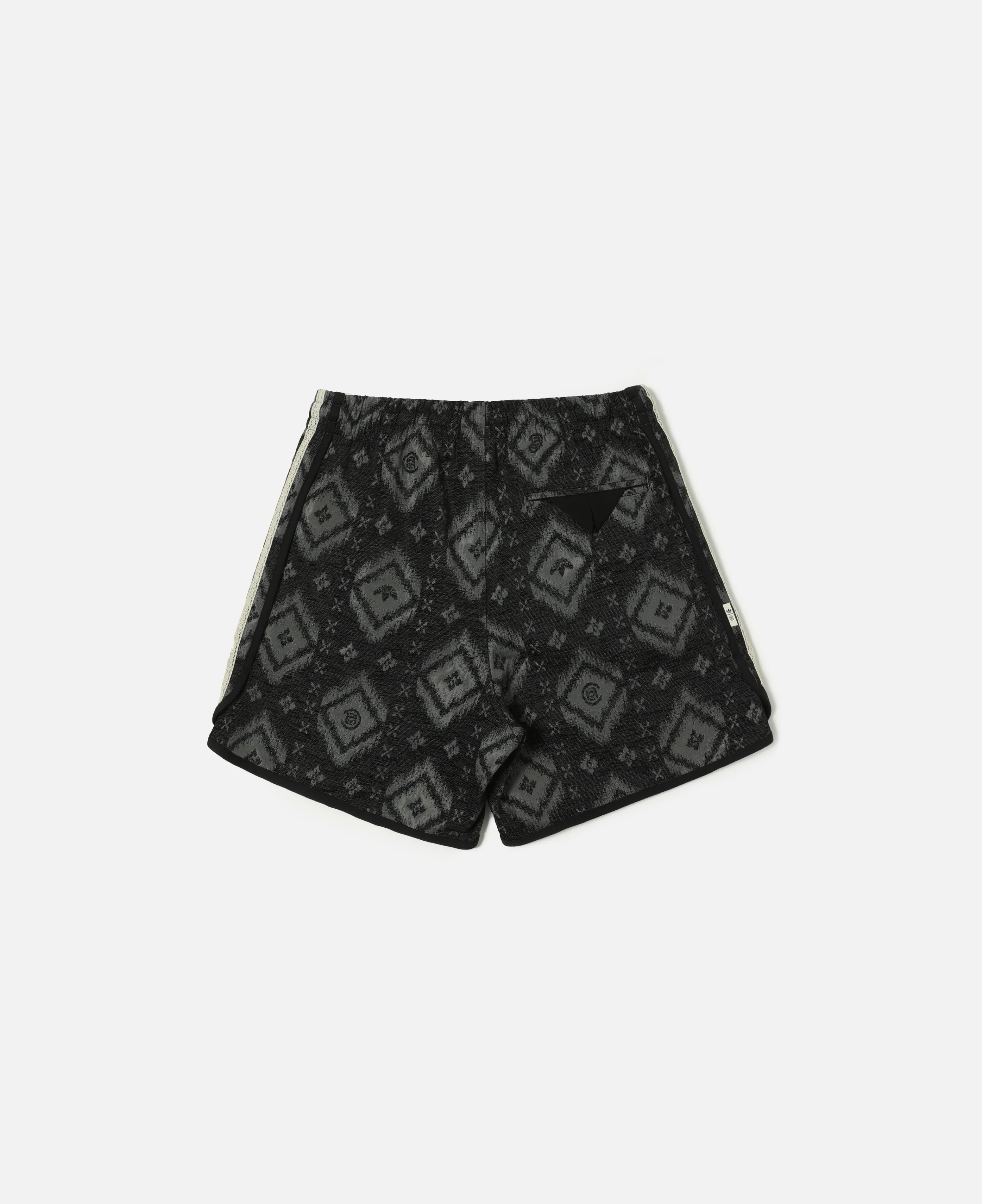 Clot Heritage Print Shorts (Black) - Image 2
