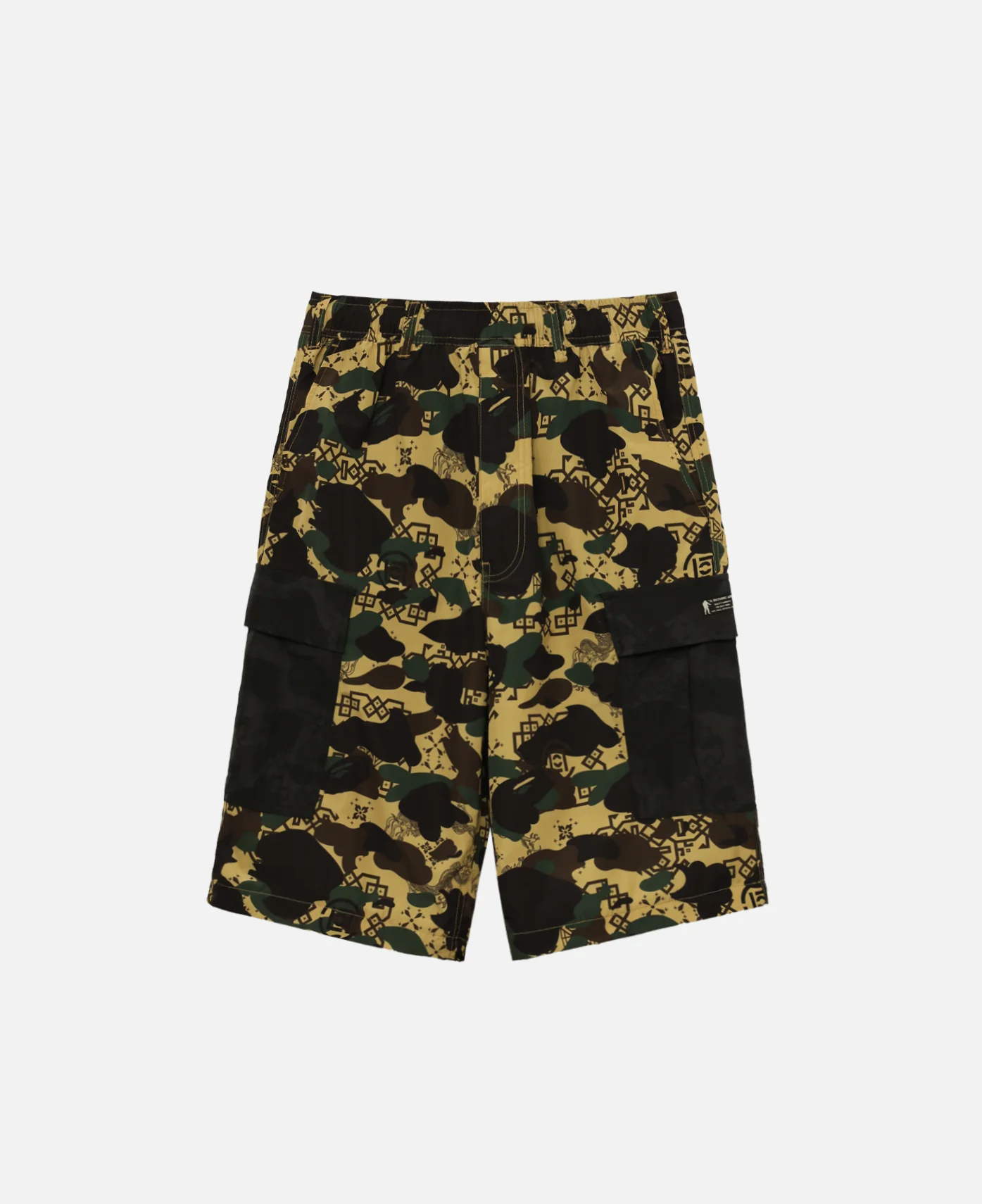 Camo Detachable Relaxed Fit Cargo Pants (Camo) - Image 3