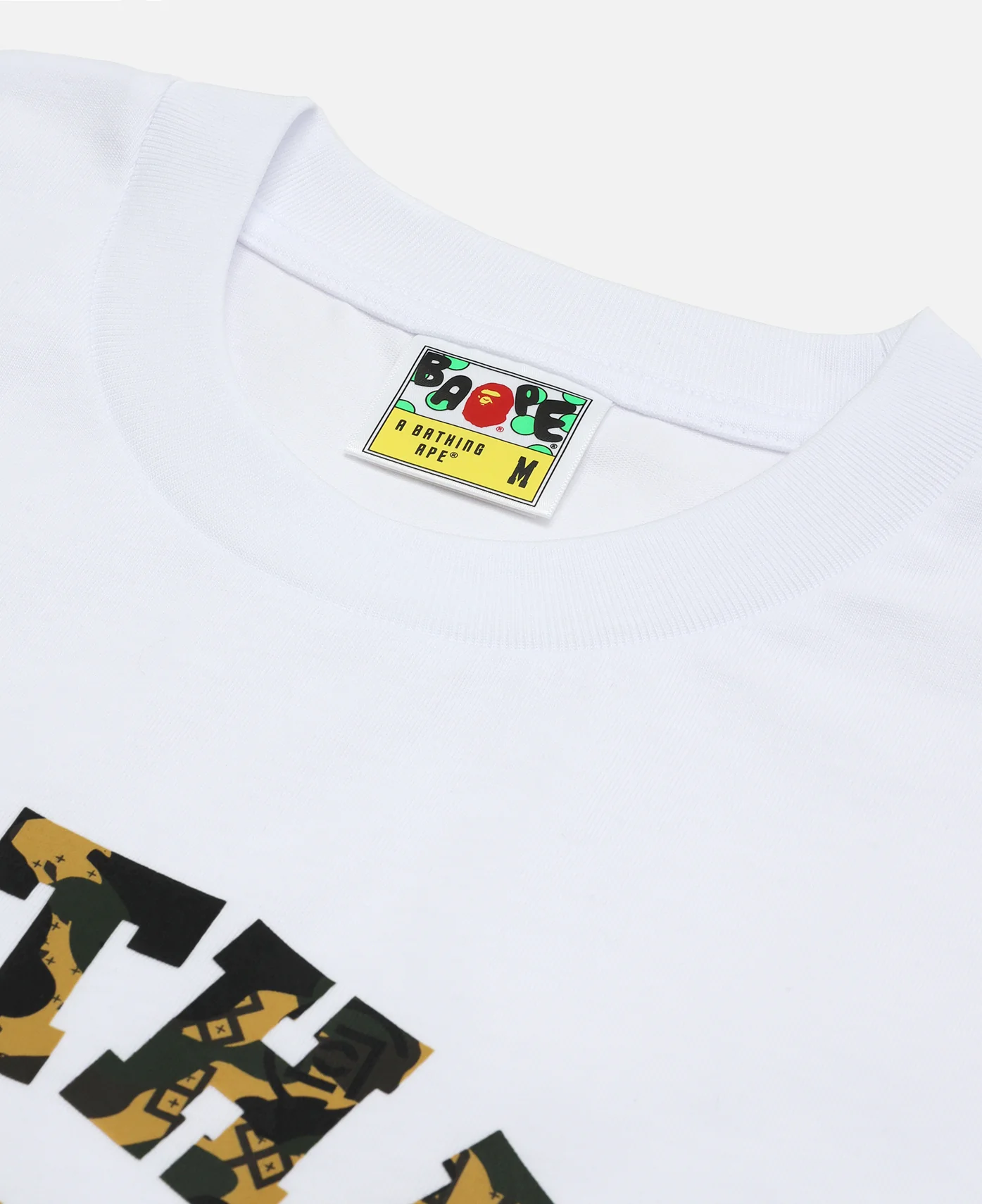 College Relaxed Fit  T-Shirt (White) - Image 4