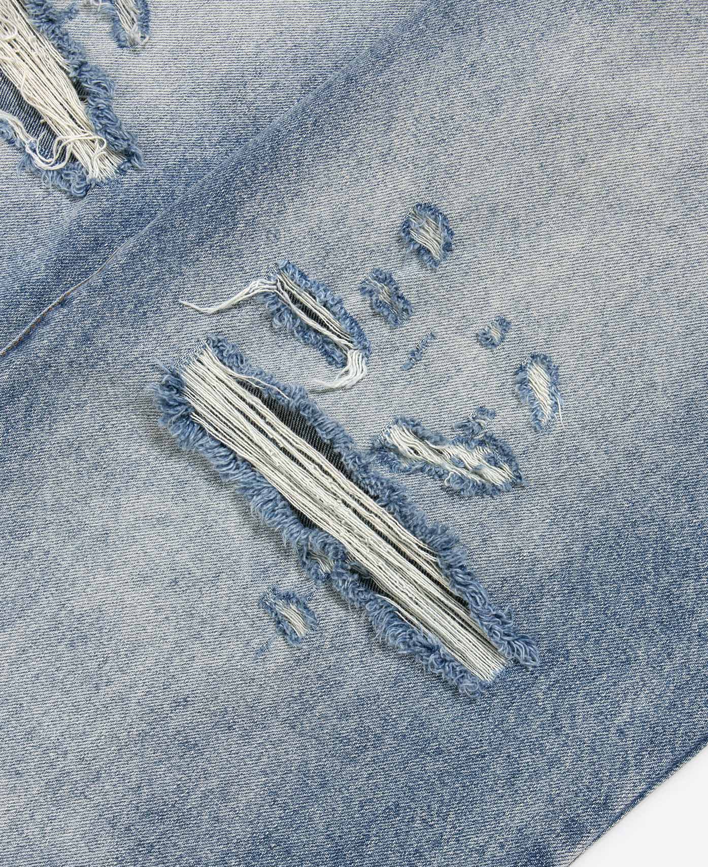 Lax Blowout Denim Light Wash (Blue) - Image 3