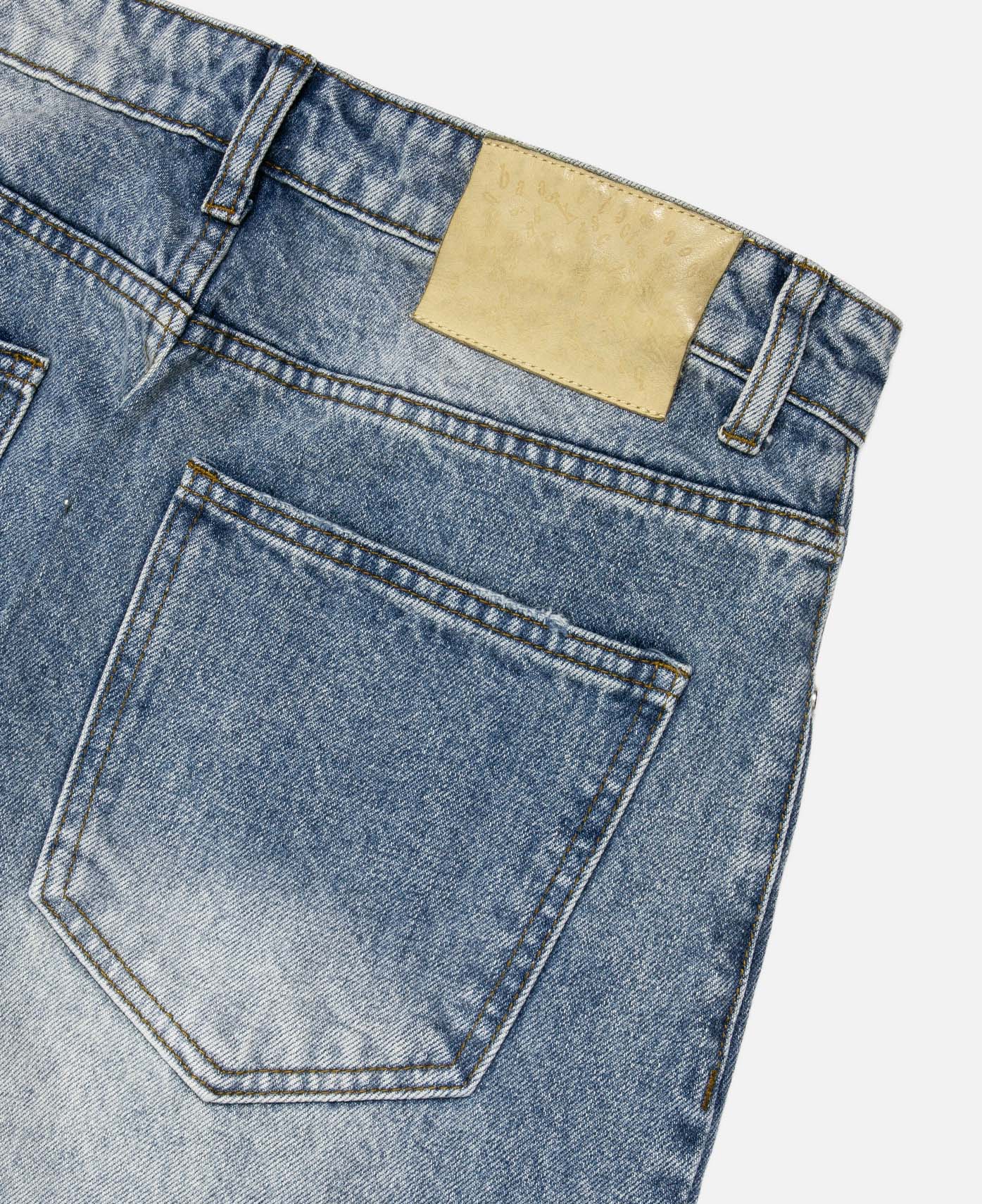 Lax Blowout Denim Light Wash (Blue) - Image 4