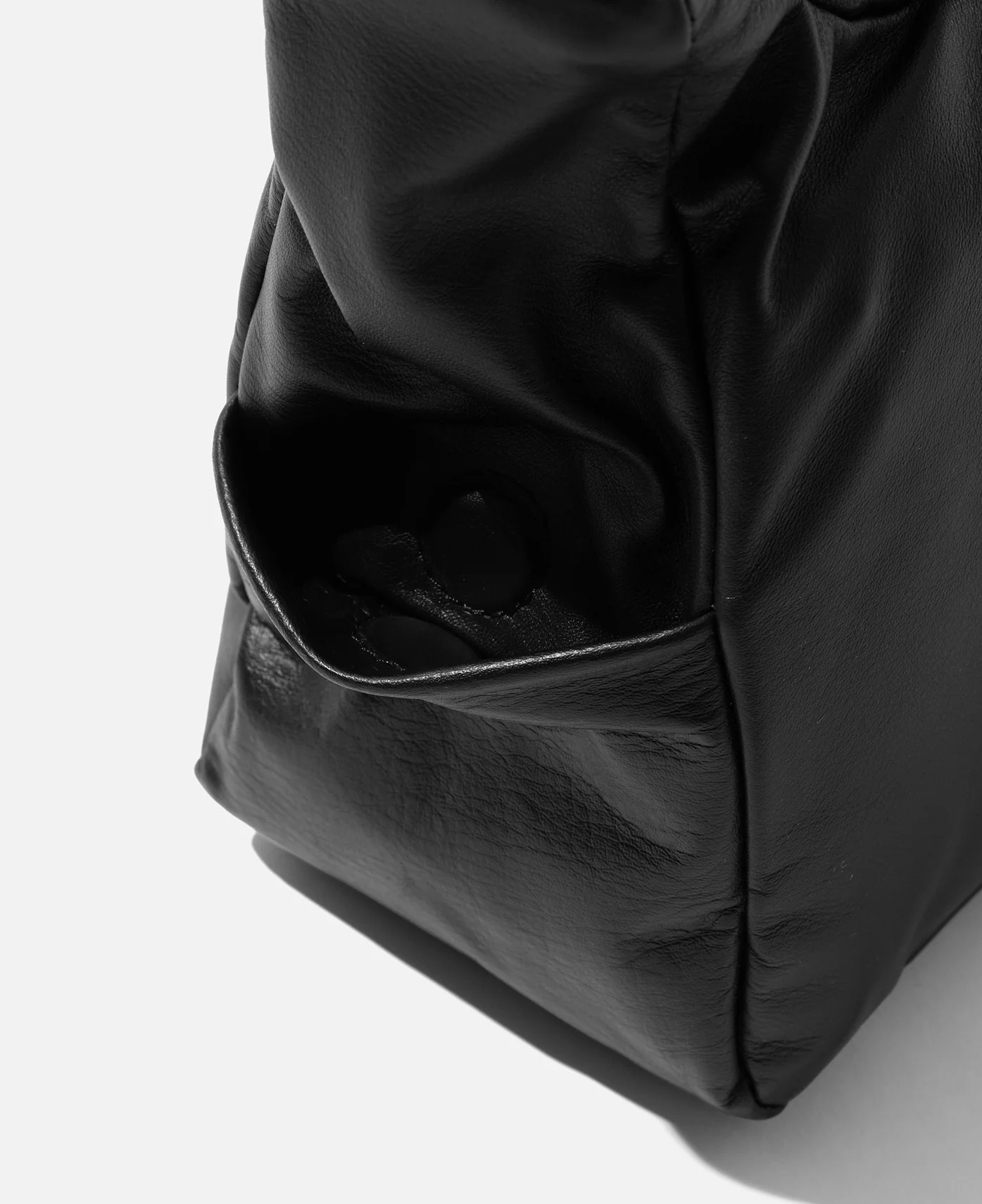 Leather Holiday Bag (Black) - Image 3