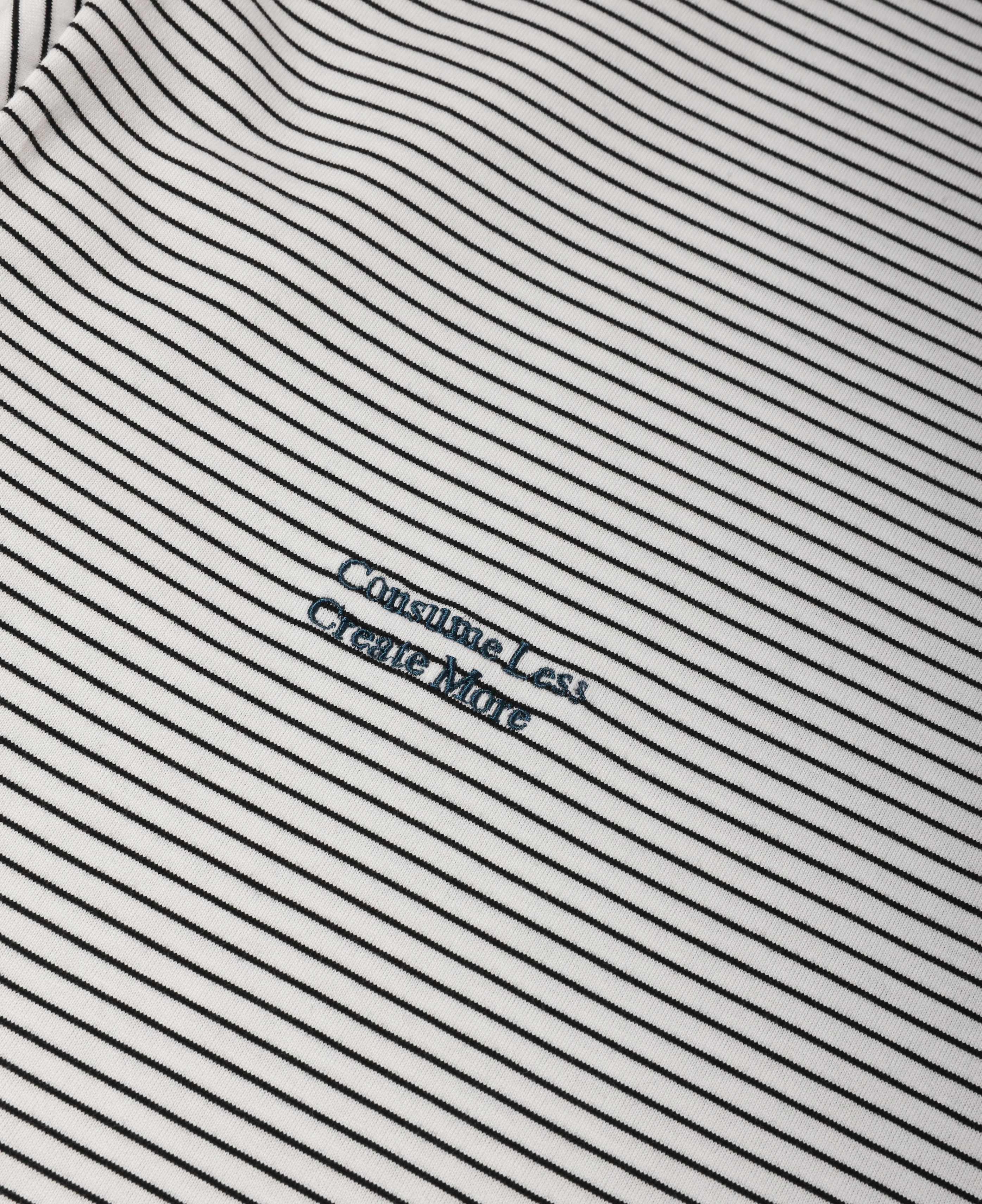 C X Concept Striped L/S T-Shirt (White) - Image 3