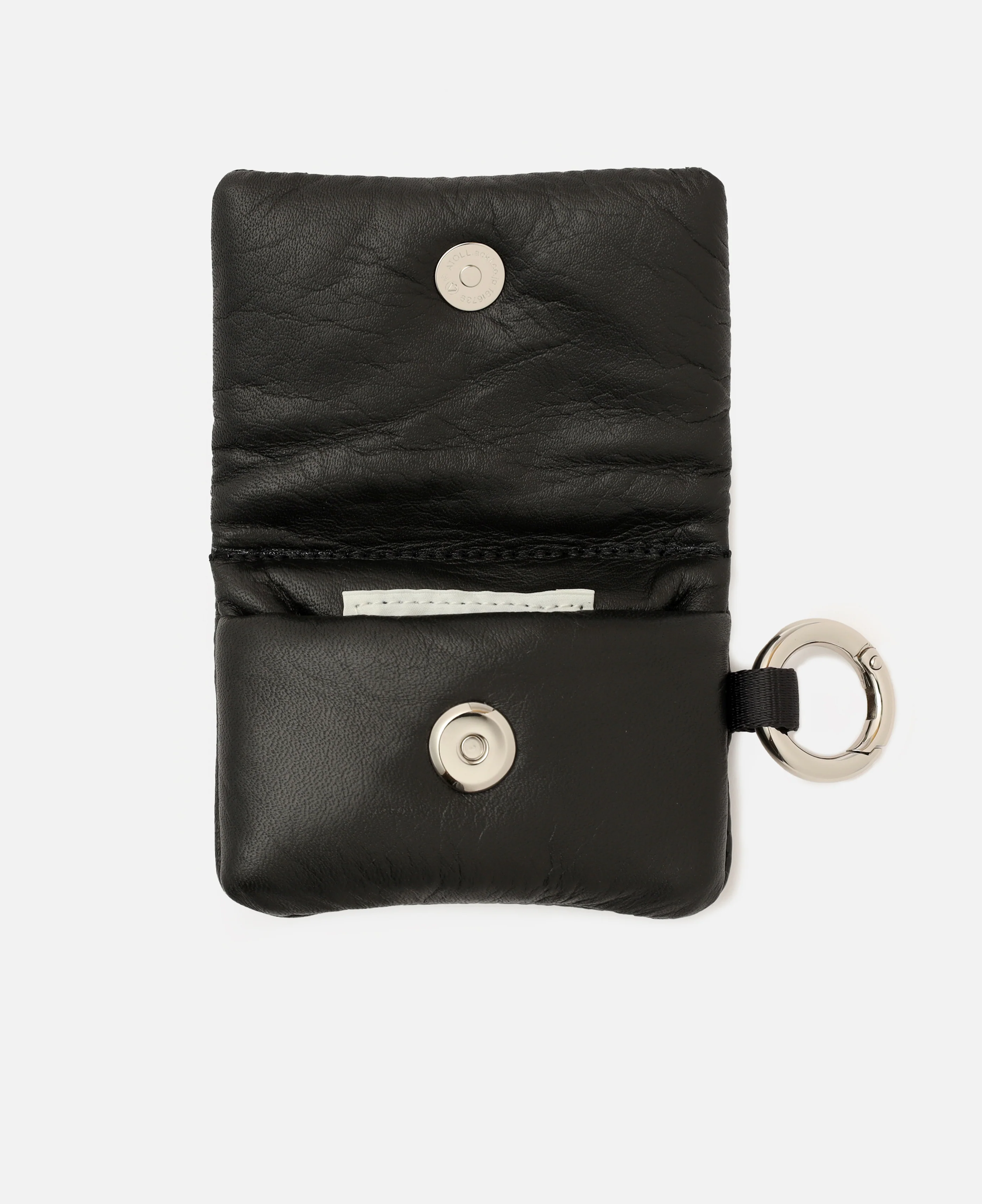 Leather Padded Airpods Case (Black) - Image 3