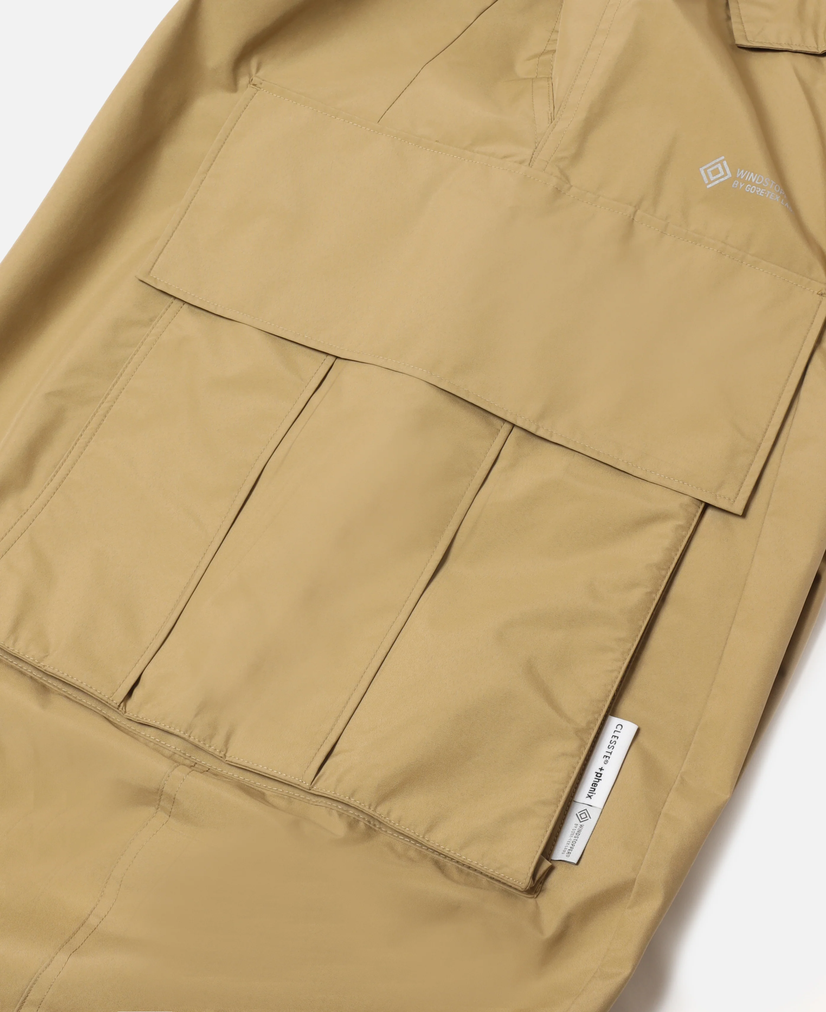 +phenix WINDSTOPPER® by GORE-TEX LABS City Mega Pocket Balloon Cargo Pants (Beige) - Image 5
