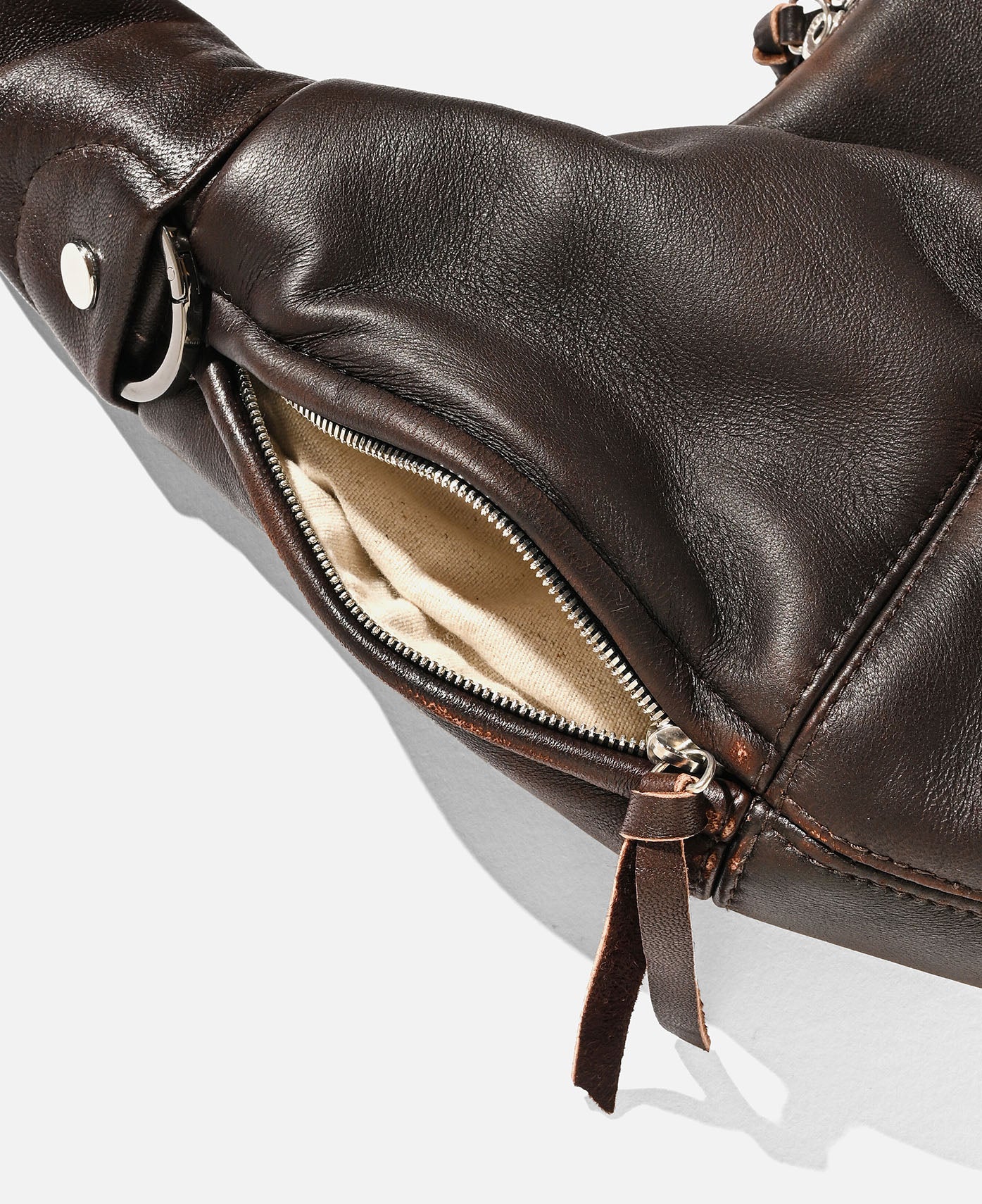 Vintage Sheep Leather System Bag Xs (Brown) - Image 3