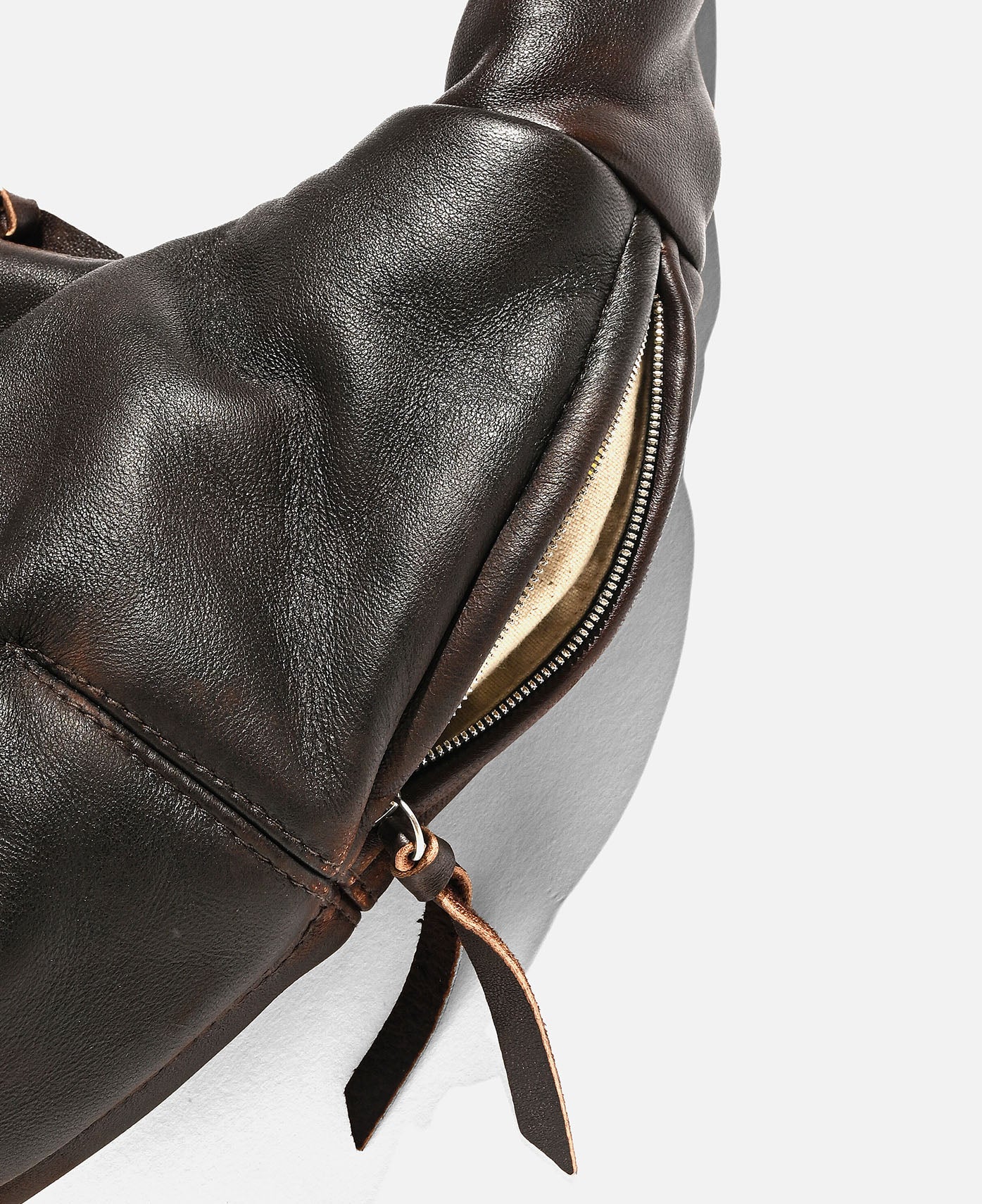 Vintage Sheep Leather System Bag Xs (Brown) - Image 4