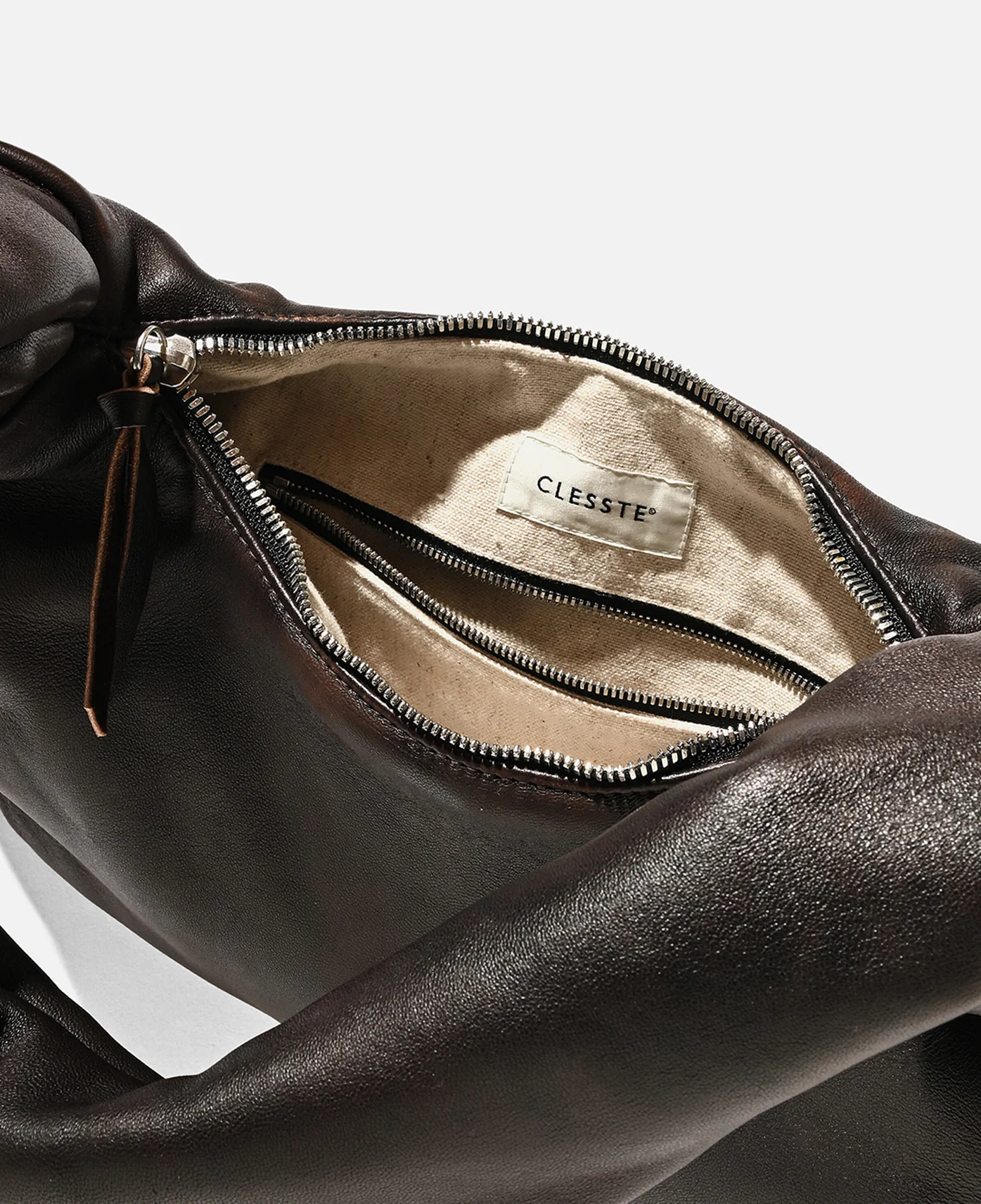 Vintage Sheep Leather System Bag Xs (Brown) - Image 5