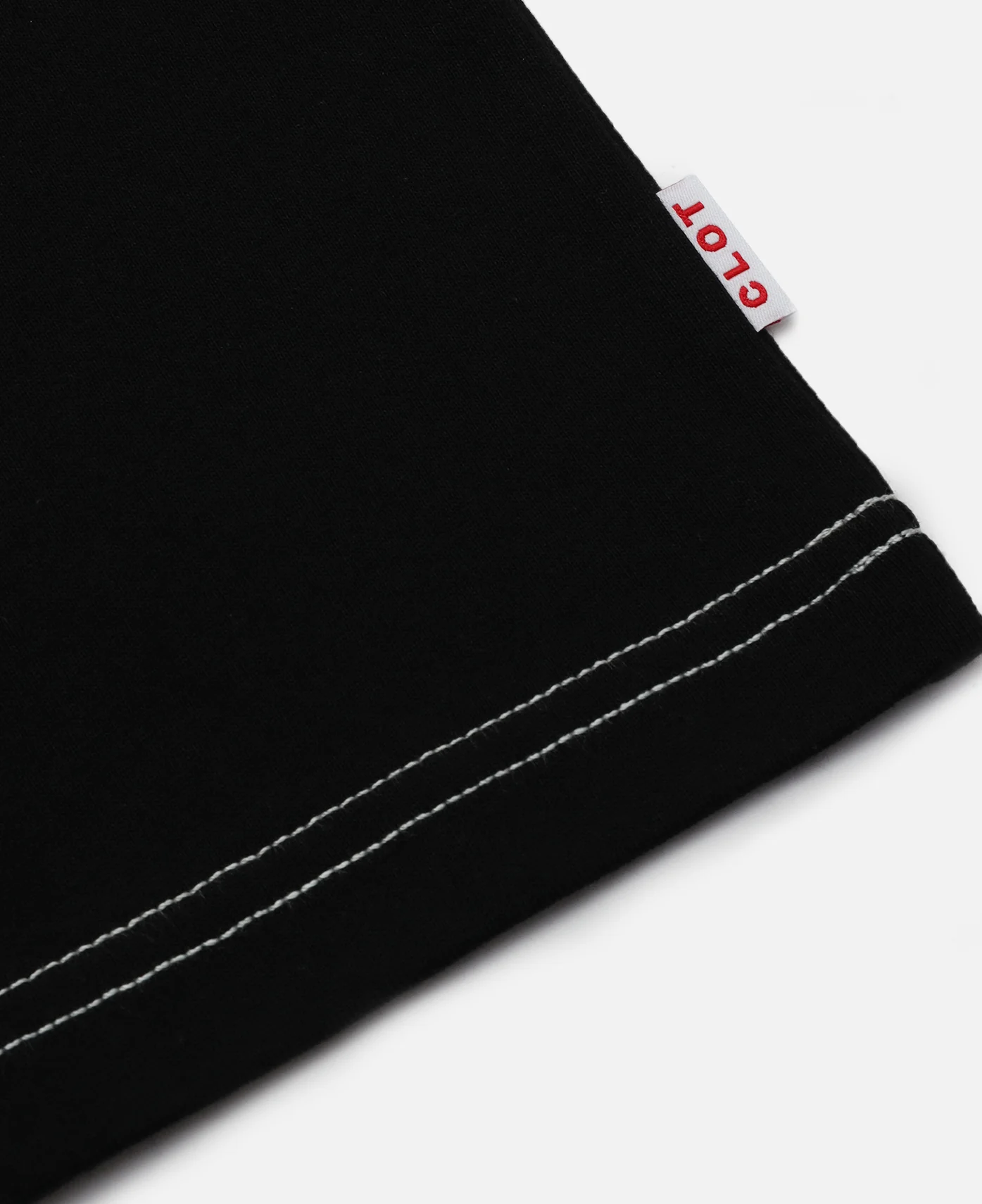 CLOT Contrast Stitch T-Shirt (Black) - Image 4