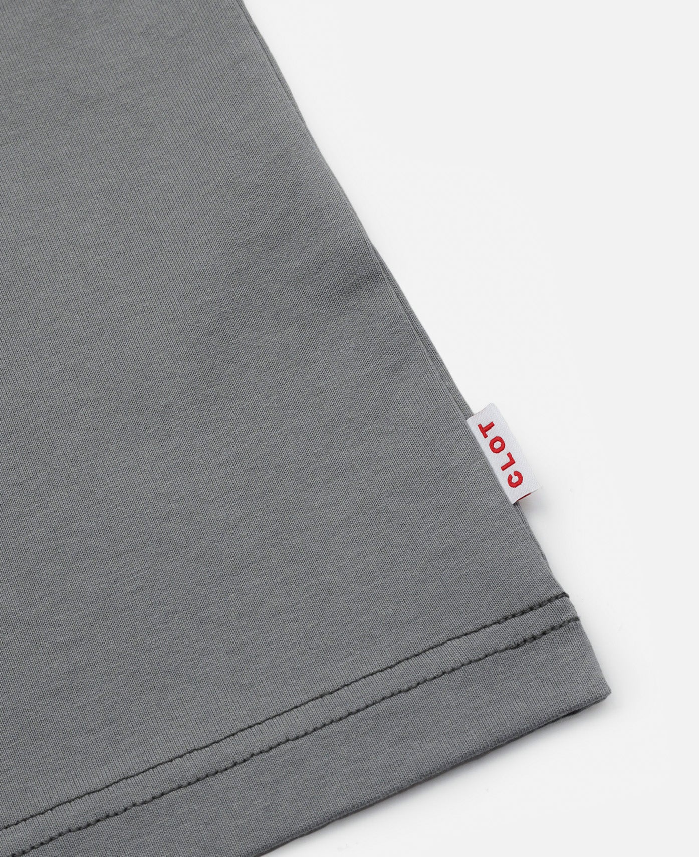 CLOT Contrast Stitch T-Shirt (Charcoal) - Image 4