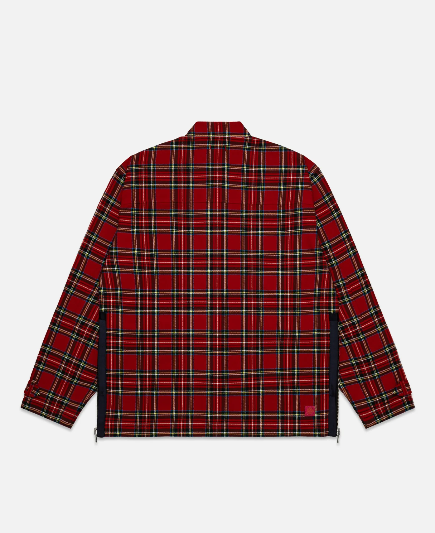 Chinese Plaid Jacket (Red) - Image 2