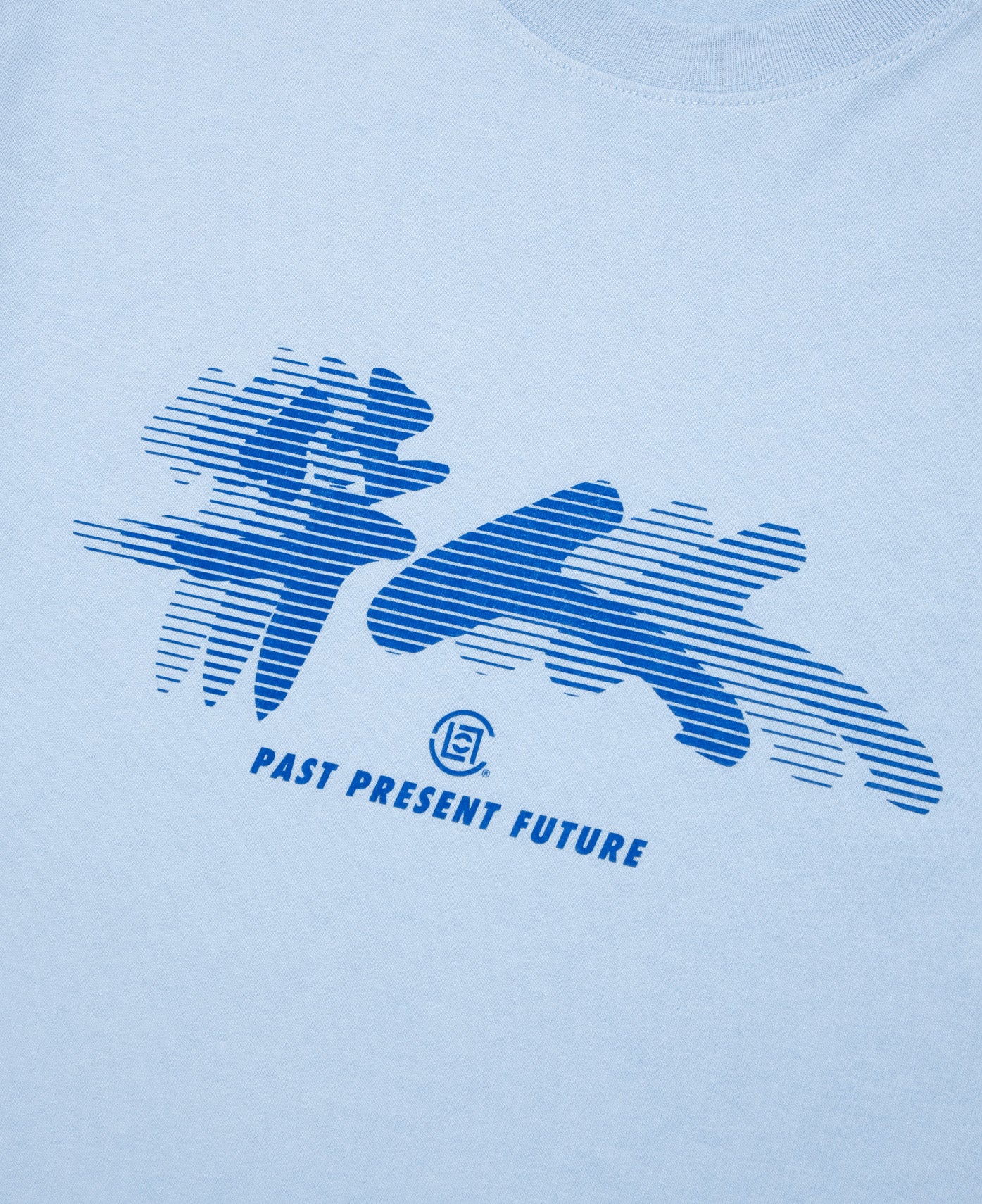 Chineses Shadow Logo T-Shirt (Blue) - Image 3