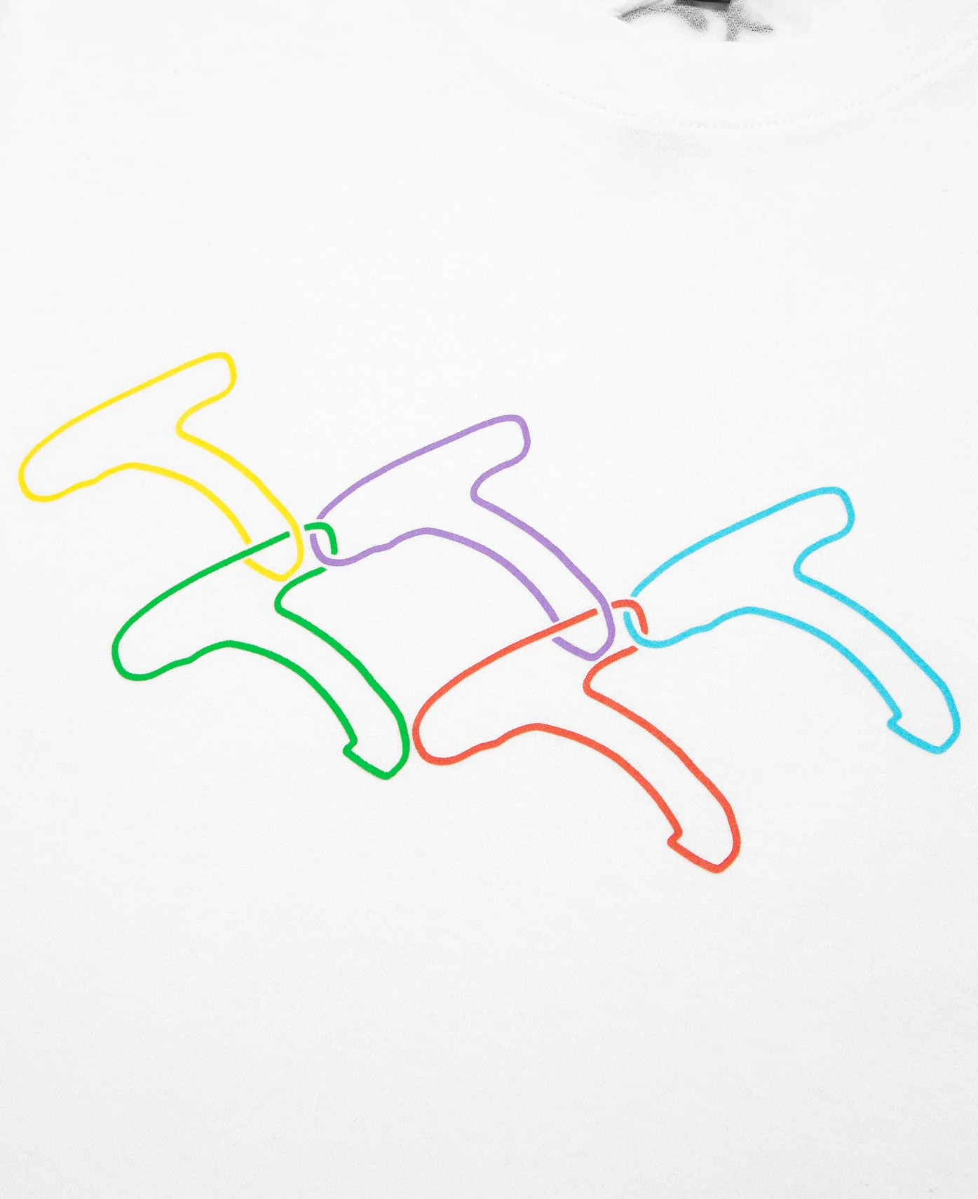 Chineses Rings T-Shirt (White) - Image 3