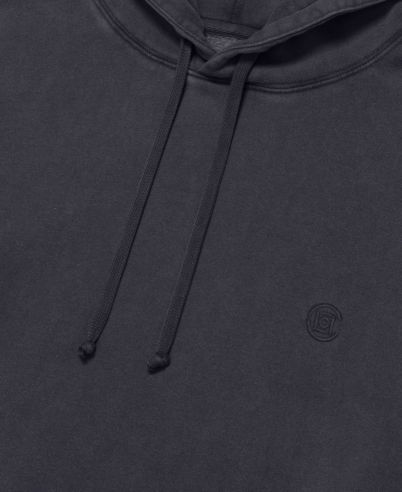 CLOT Washed Logo Hoodie (Indigo) - Image 3