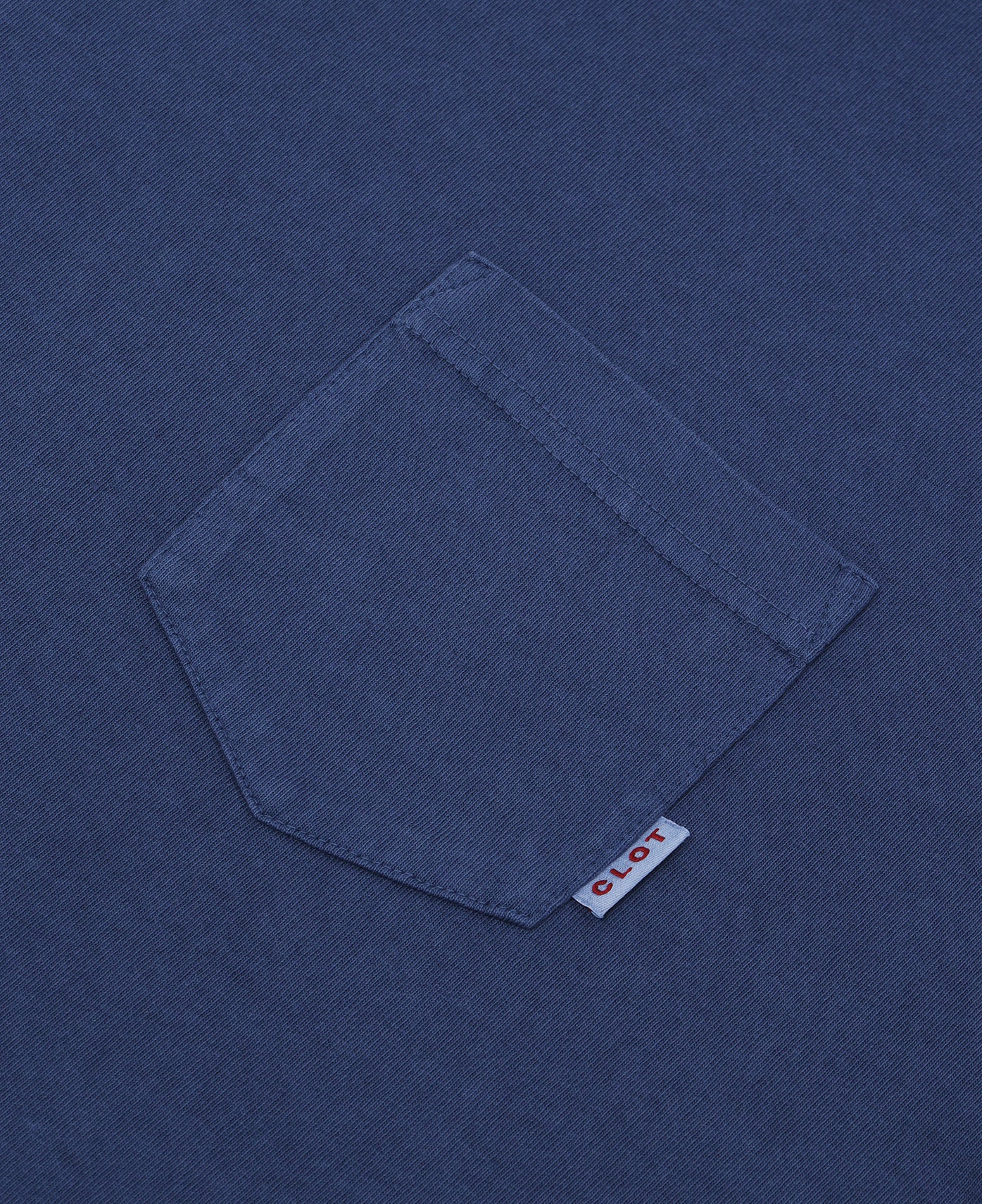 CLOT Washed Pocket T-Shirt (Indigo) - Image 3