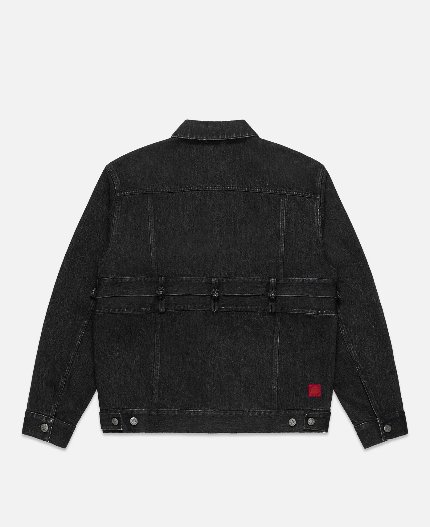 Detachable Denim Jacket (Black) - Image 2