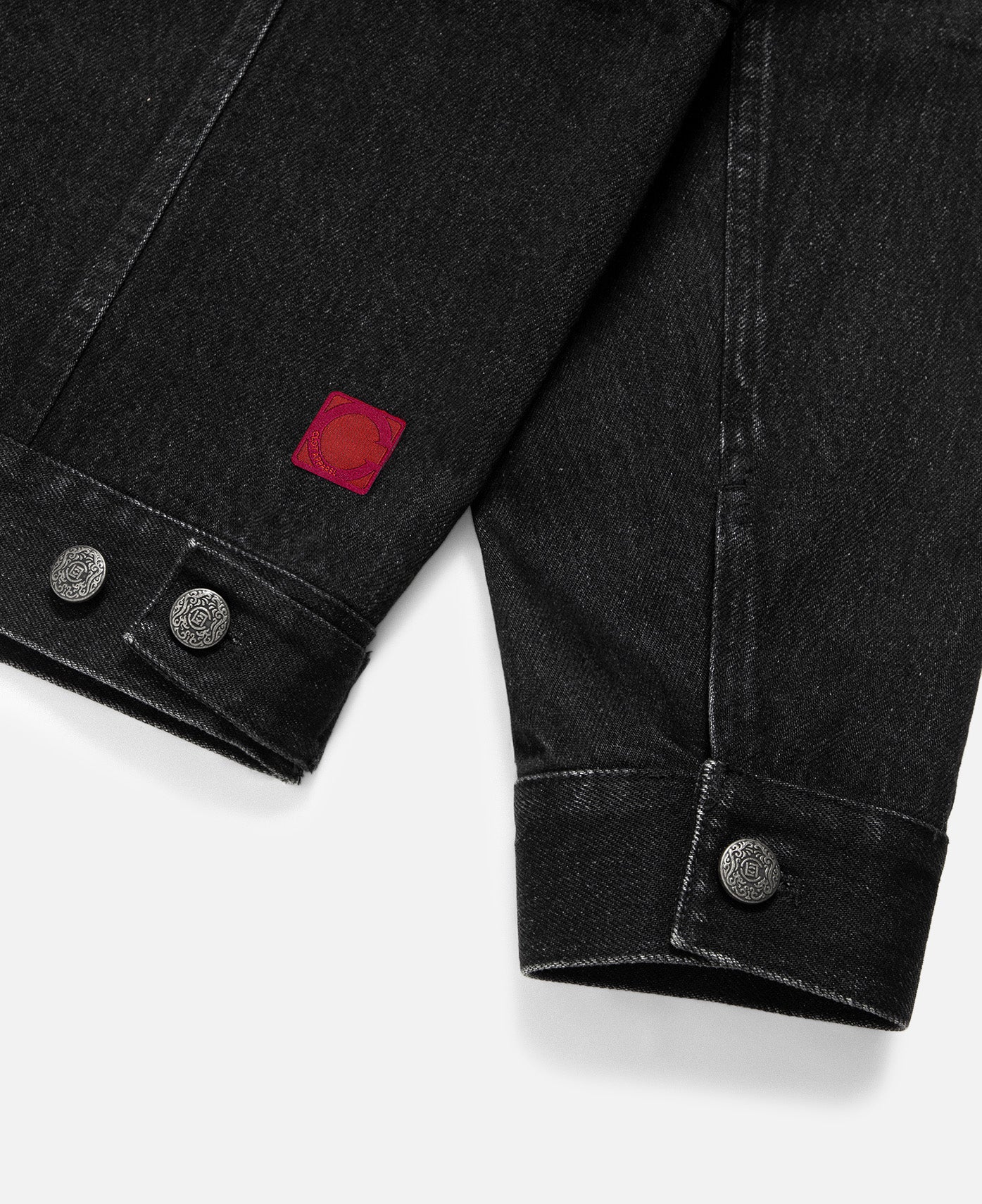 Detachable Denim Jacket (Black) - Image 6