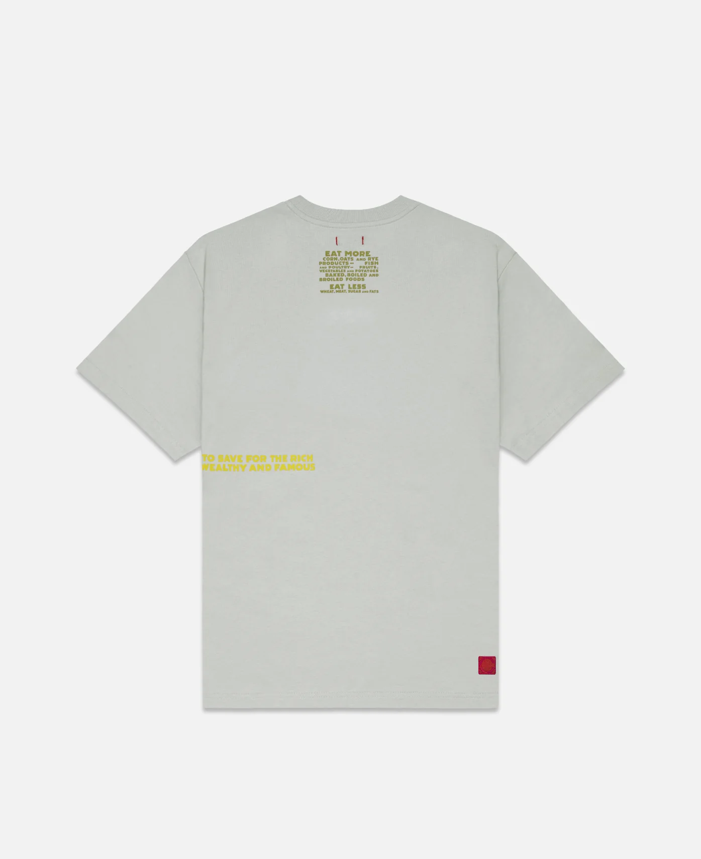 Healthy Eating T-Shirt (Grey) - Image 3
