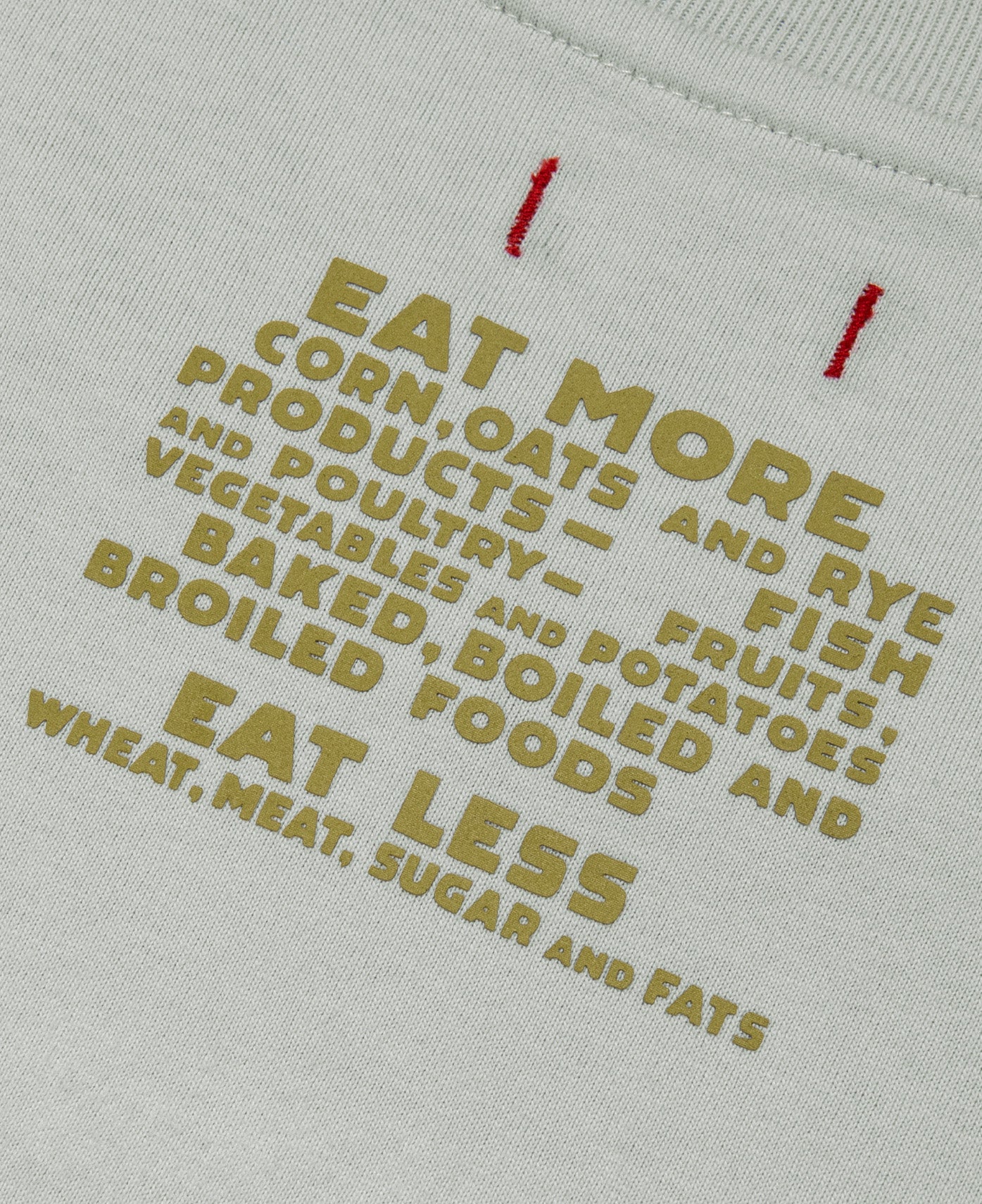 Healthy Eating T-Shirt (Grey) - Image 5