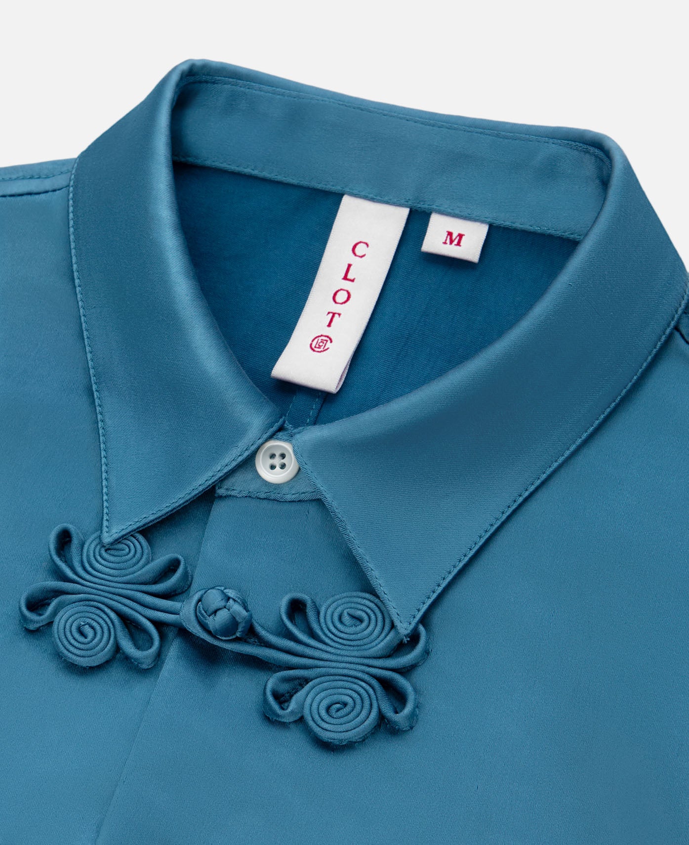 Kids Chinese Shirt (Blue) - Image 4