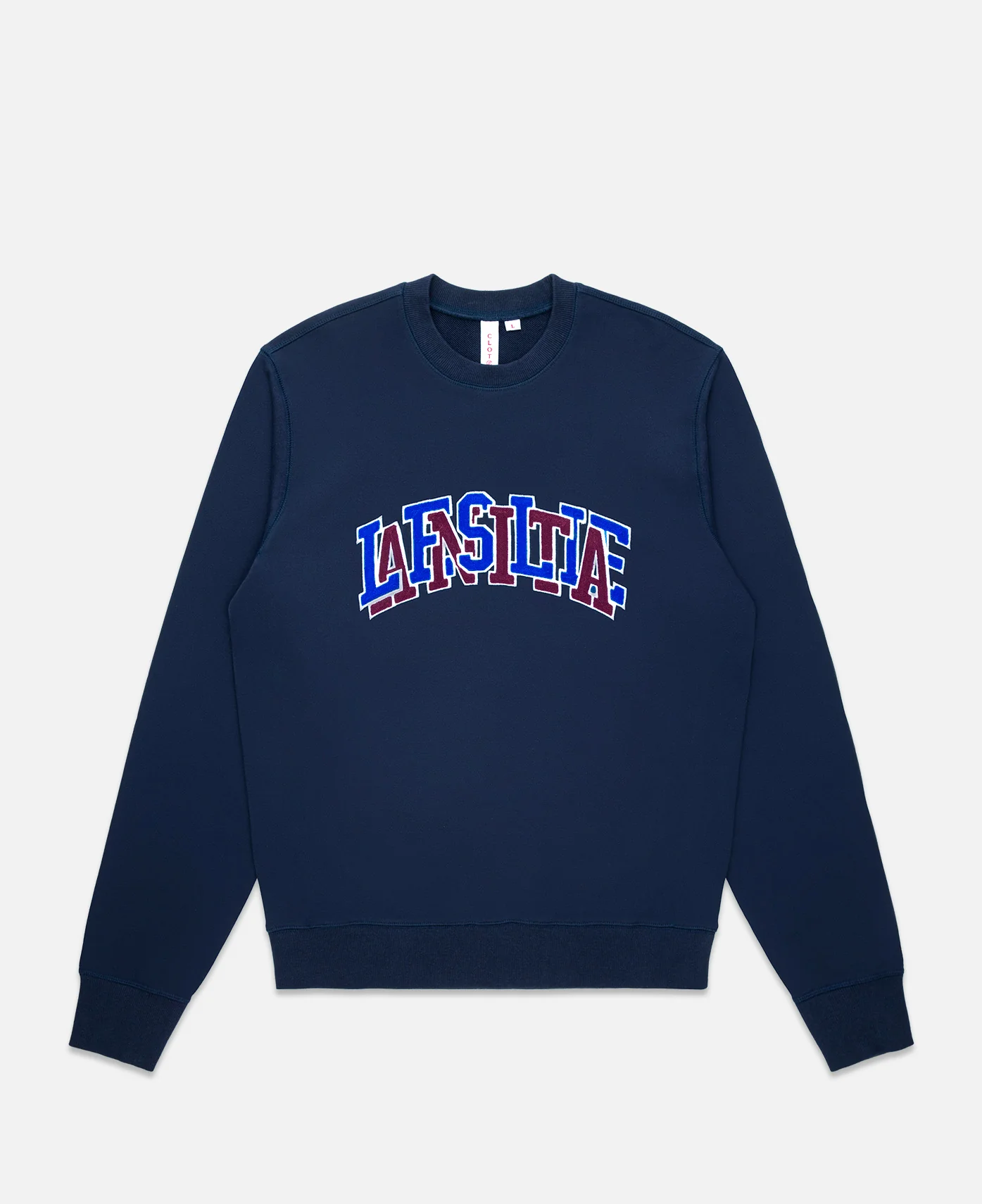 Leslie Anita College Sweatshirt (Navy)