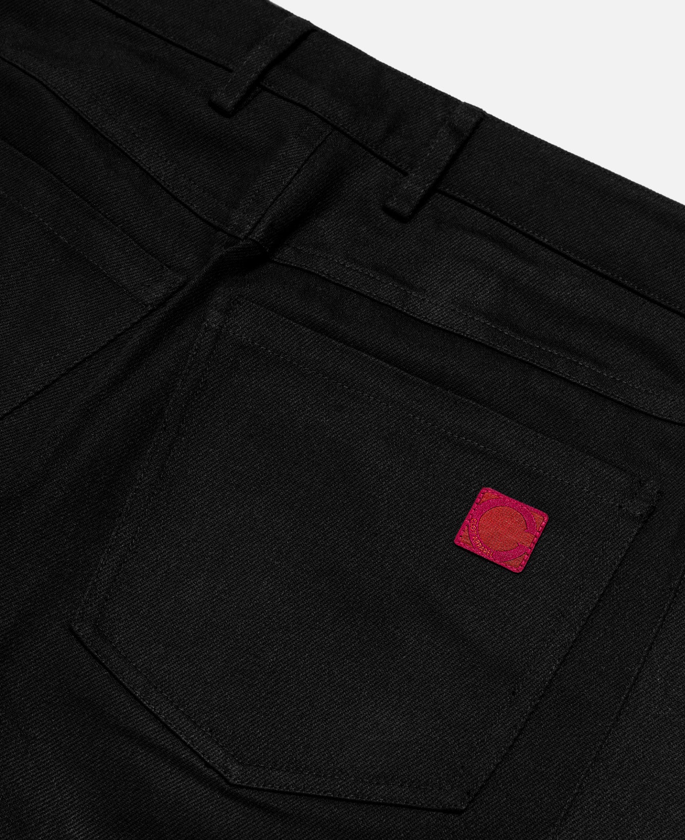 Paisley Studded Twill Pants (Black) - Image 5