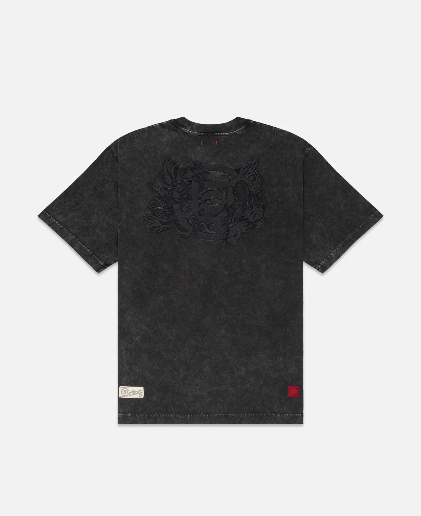 Path Never Taken Heavy Washed T-Shirt (Black) - Image 2