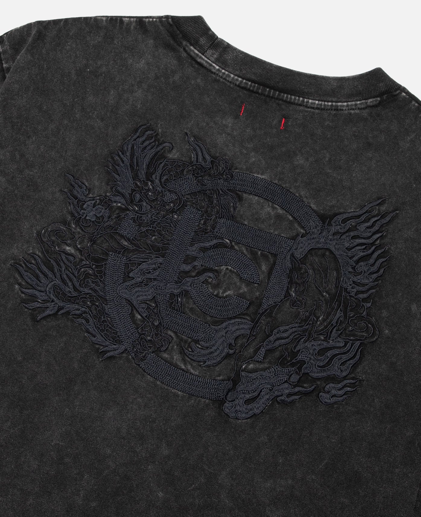 Path Never Taken Heavy Washed T-Shirt (Black) - Image 4