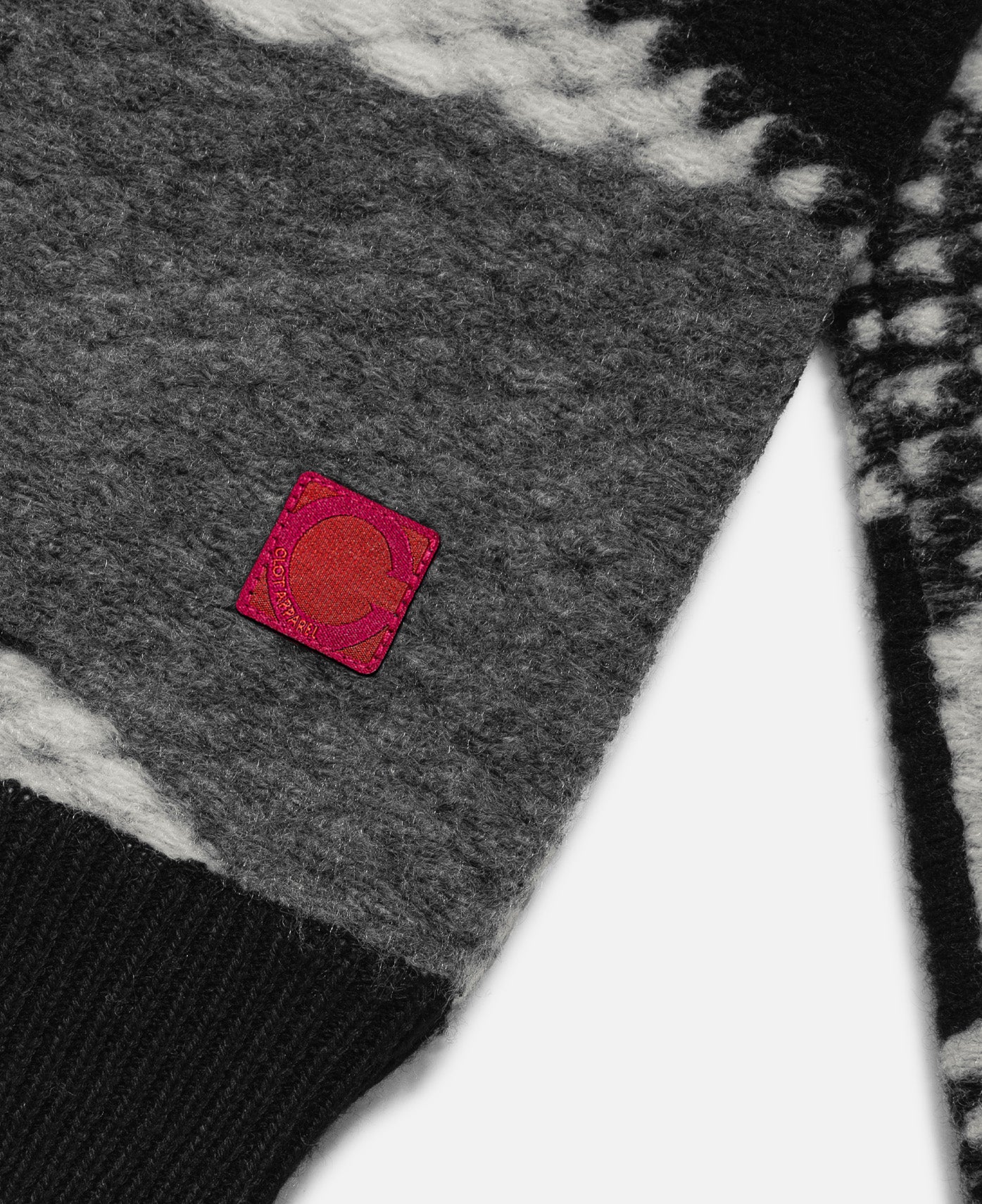 Puzzle Cardigan (Black) - Image 4