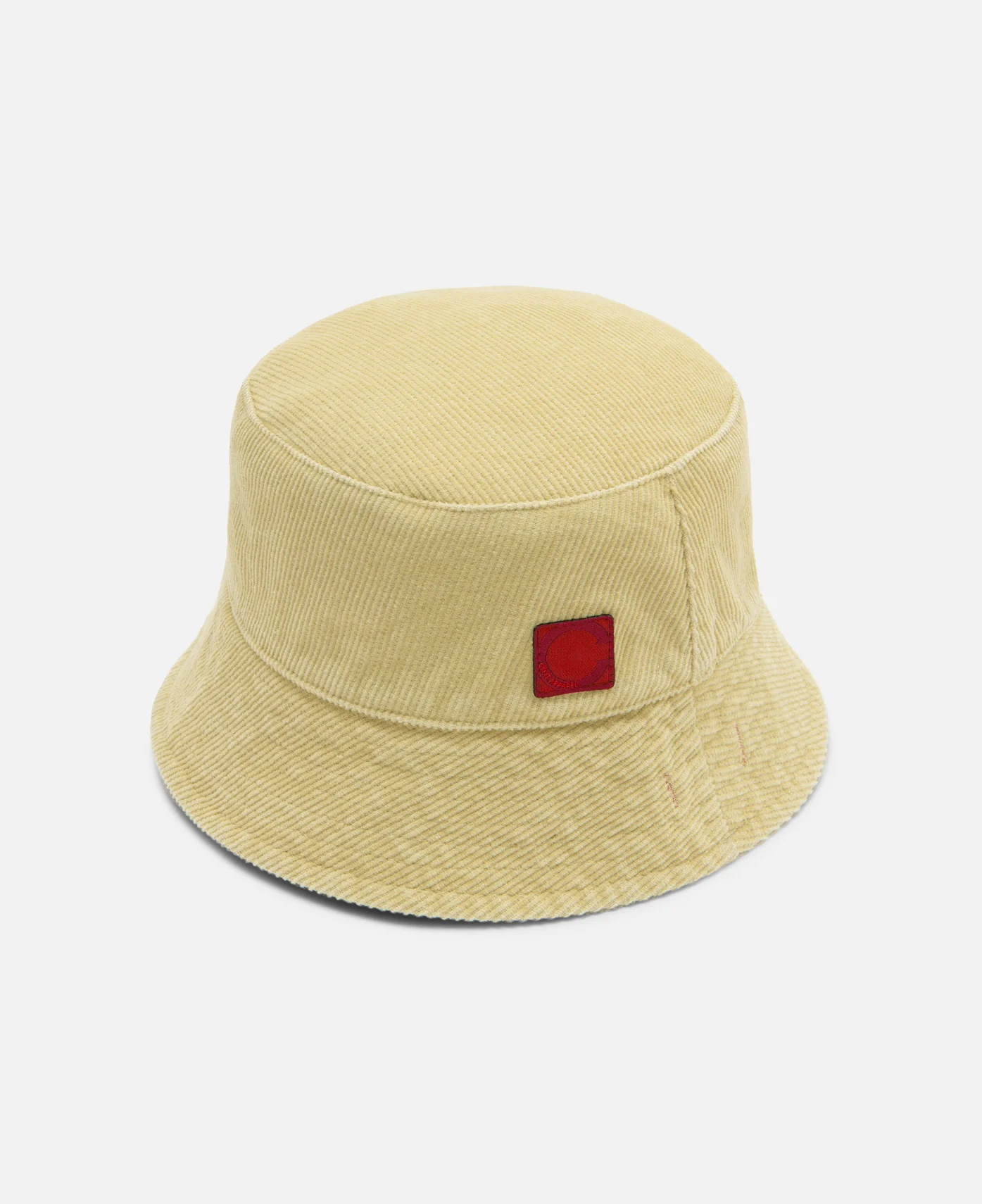 Reversible Corduroy Bucket Hat (Beige) - Image 4