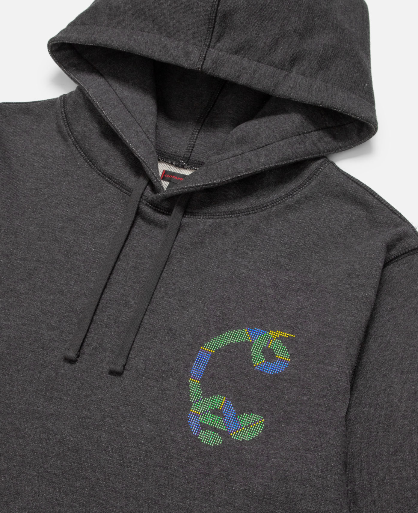 Snake Print Hoodie (Charcoal) - Image 3