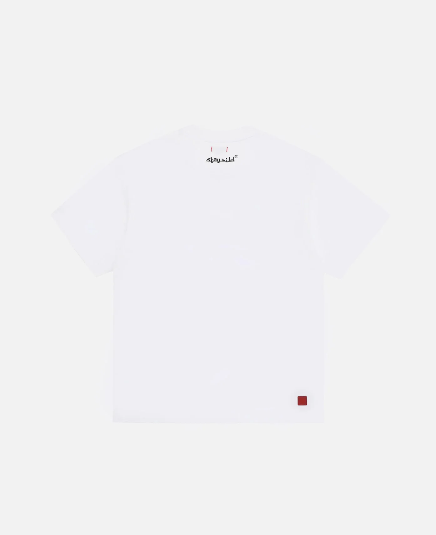 Beaded Logo T-Shirt (White) - Image 2