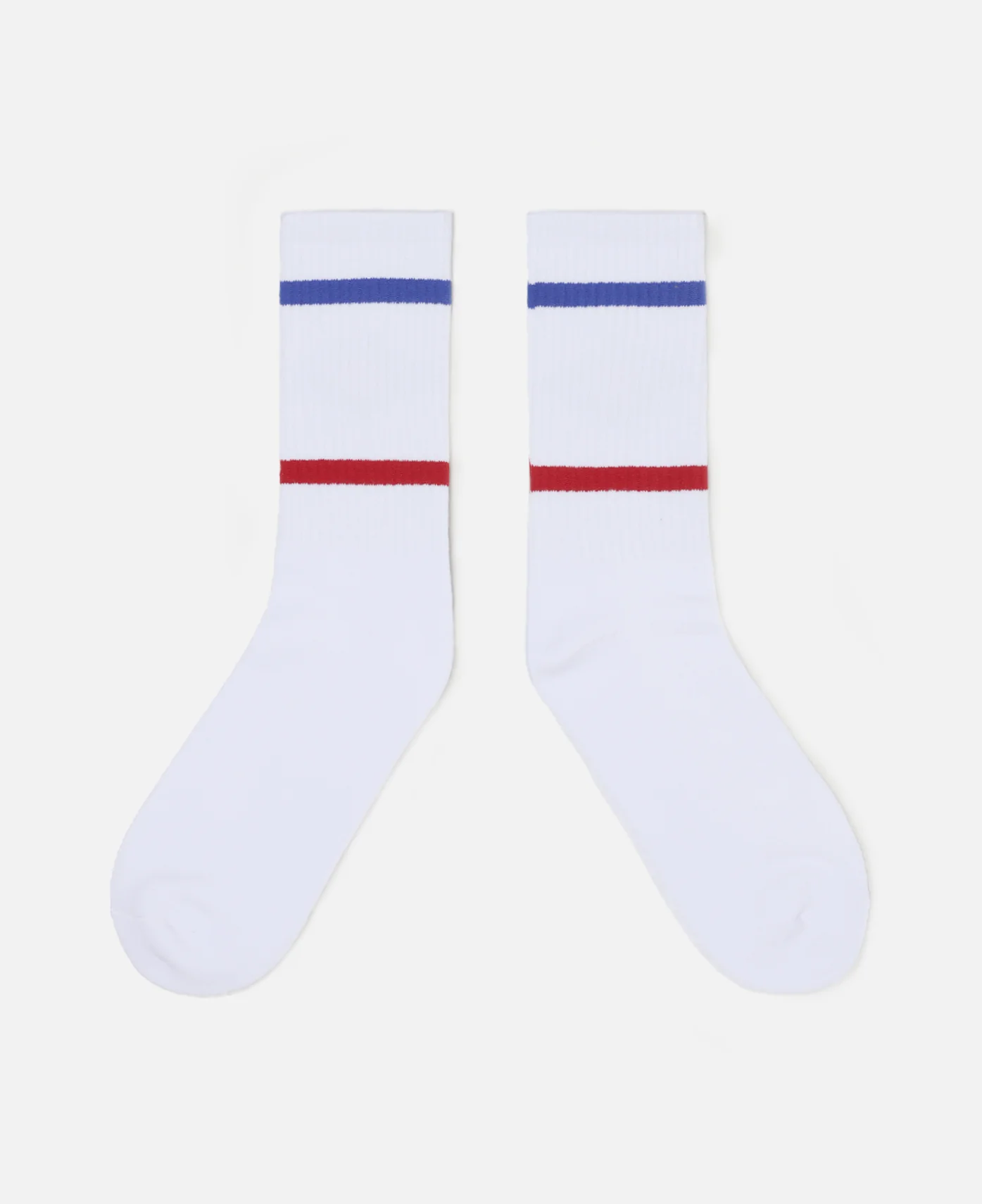 Ethnic Pattern Socks (White/Navy) - Image 8