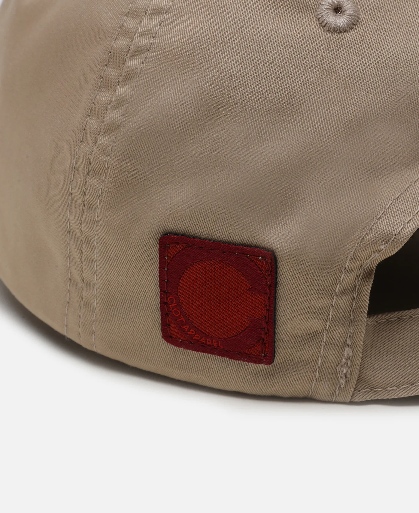 Logo Pattern Cap (Beige) - Image 5