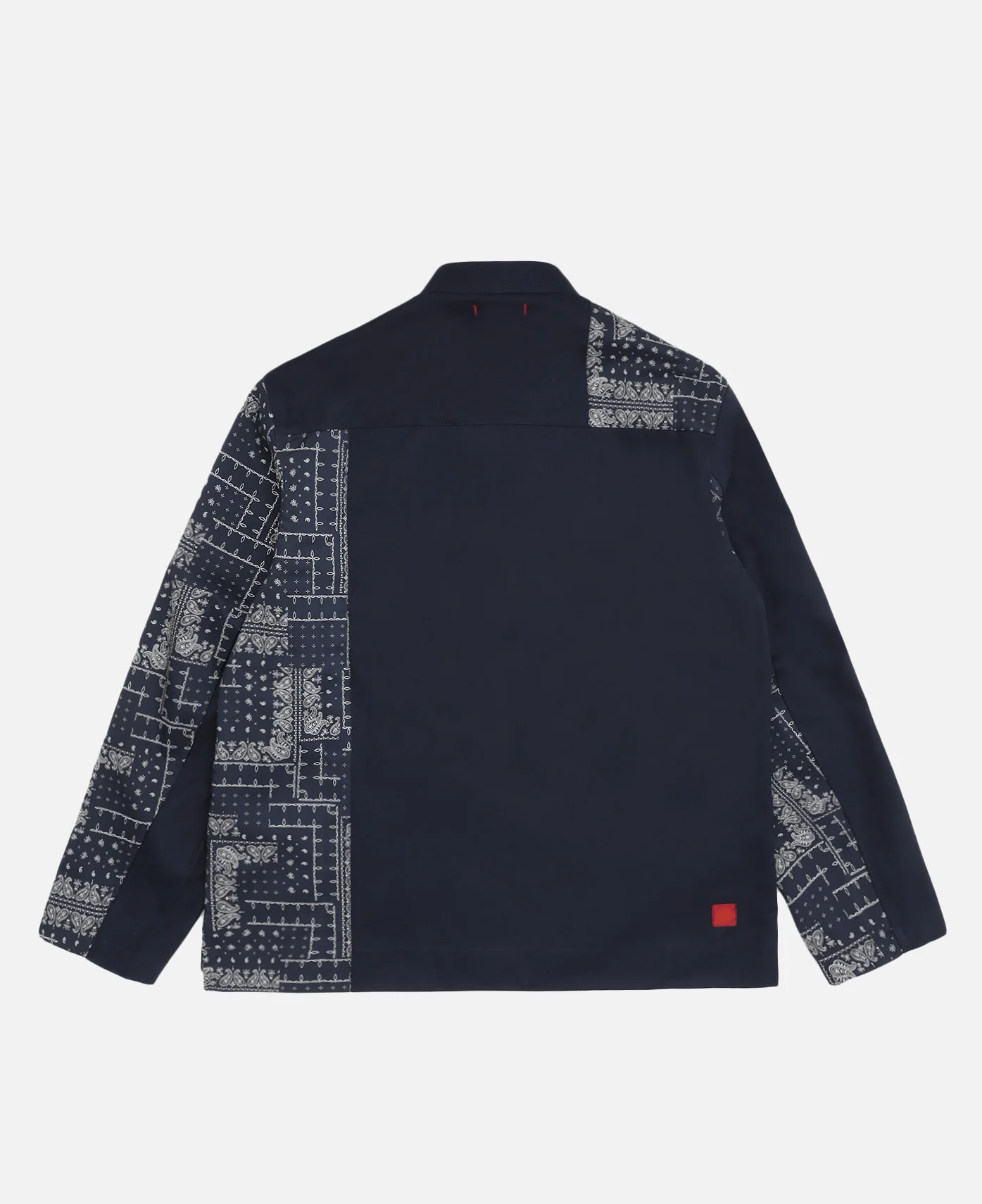 Paisley Chinese Shirt (Navy) - Image 2