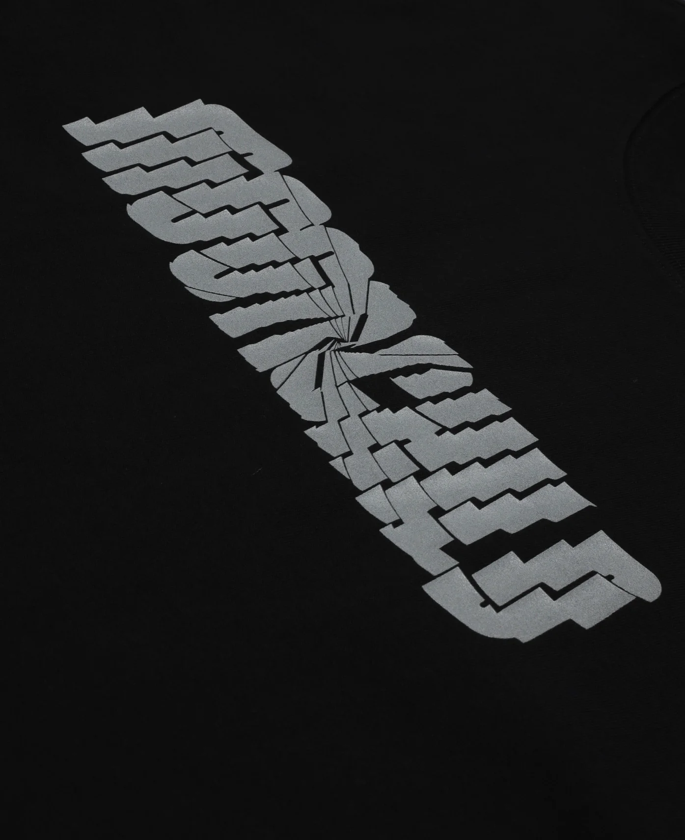 Reflective Logo T-Shirt (Black) - Image 3