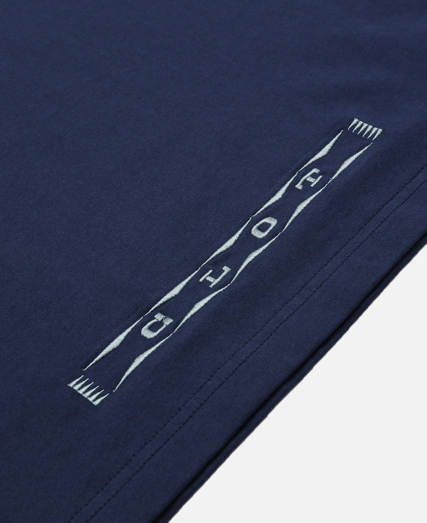 Ribbon Badge T-Shirt (Navy) - Image 4