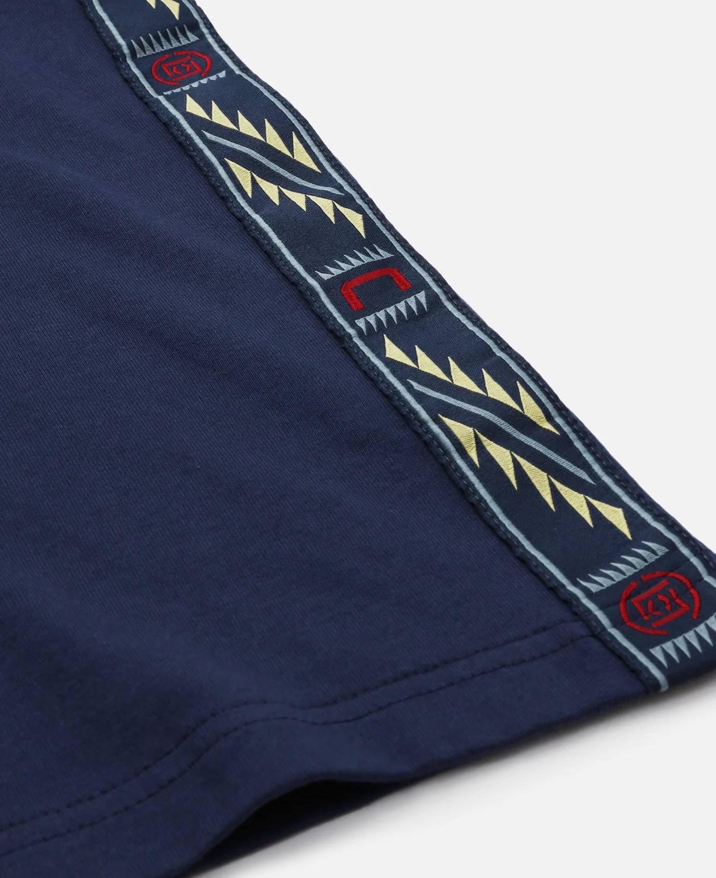 Ribbon Badge T-Shirt (Navy) - Image 5