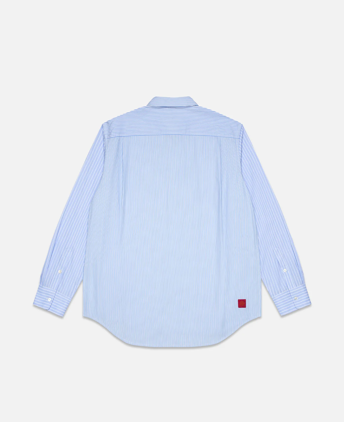 Striped Panel Shirt (Blue) - Image 3