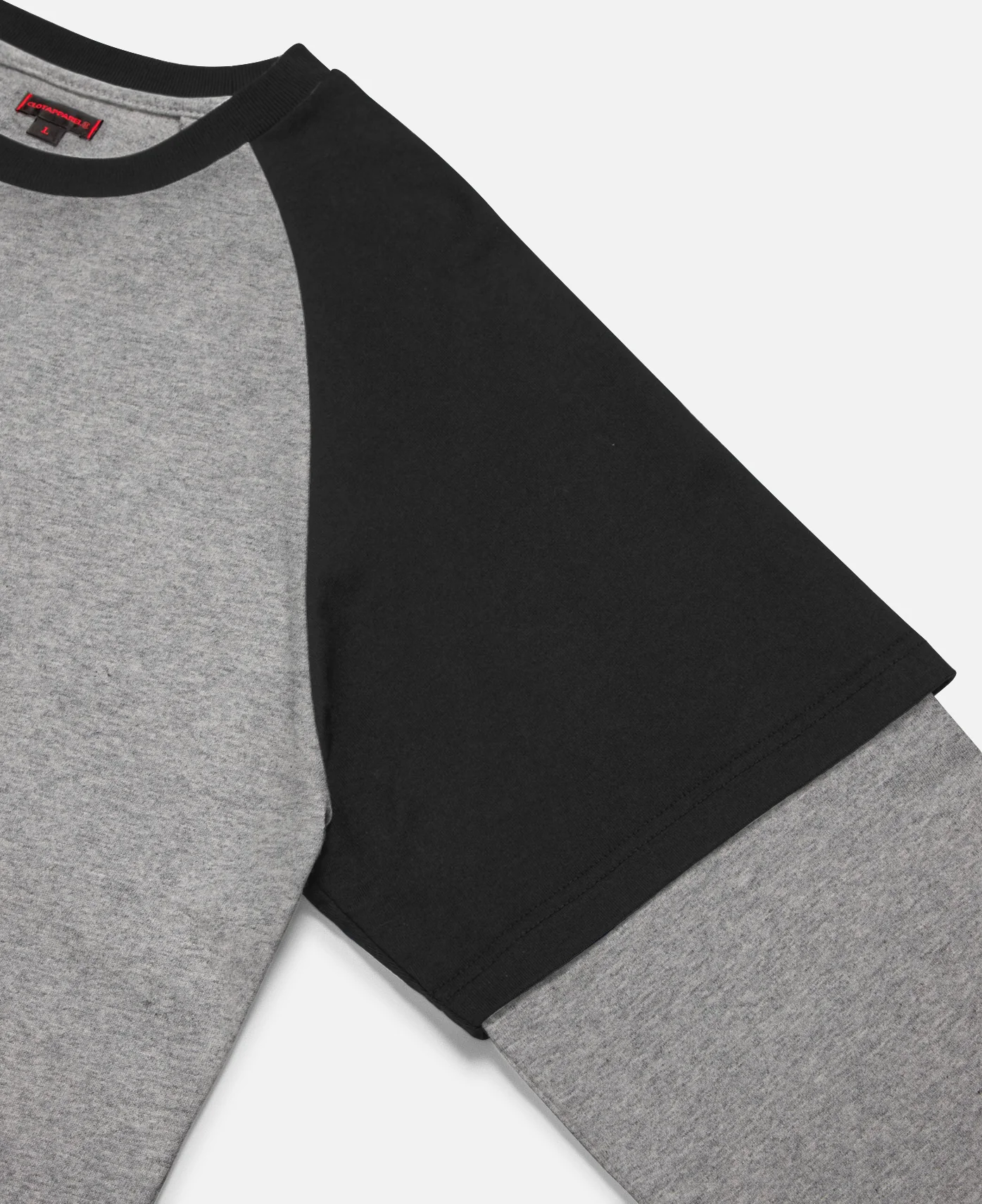 Vintage ''03'' Raglan T-Shirt (Grey) - Image 3
