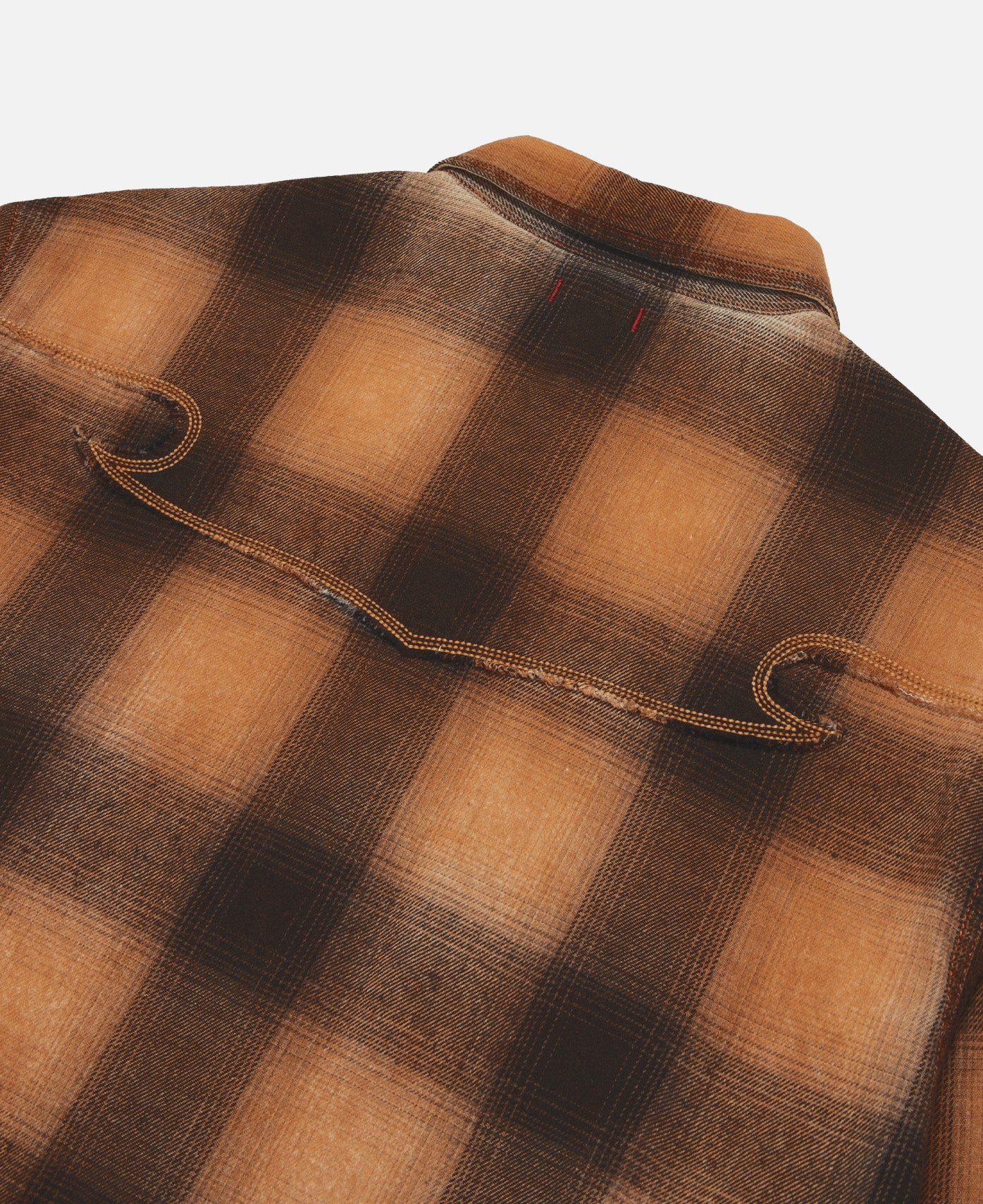 Vintage Washed Shirt (Orange) - Image 5