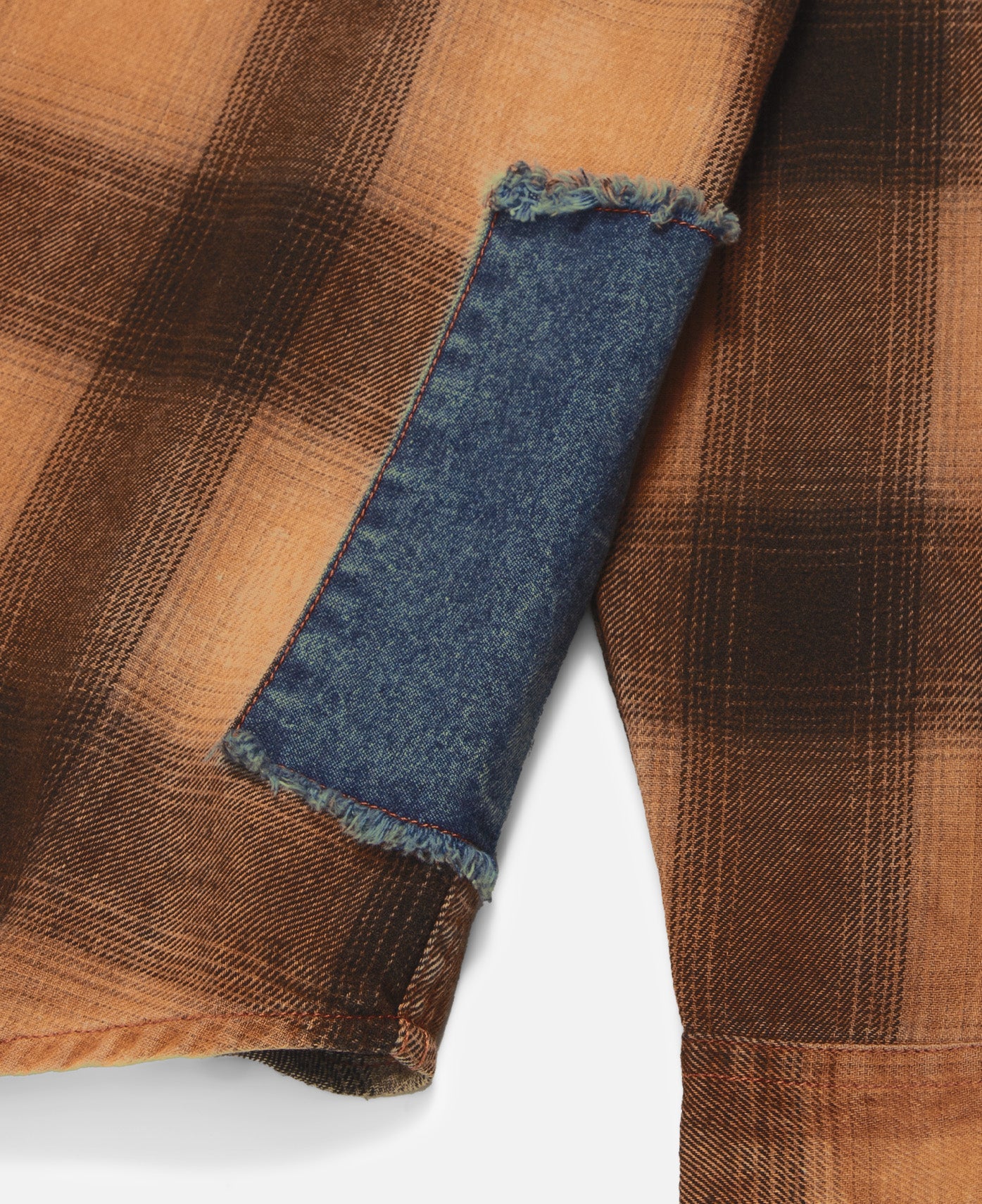 Vintage Washed Shirt (Orange) - Image 6