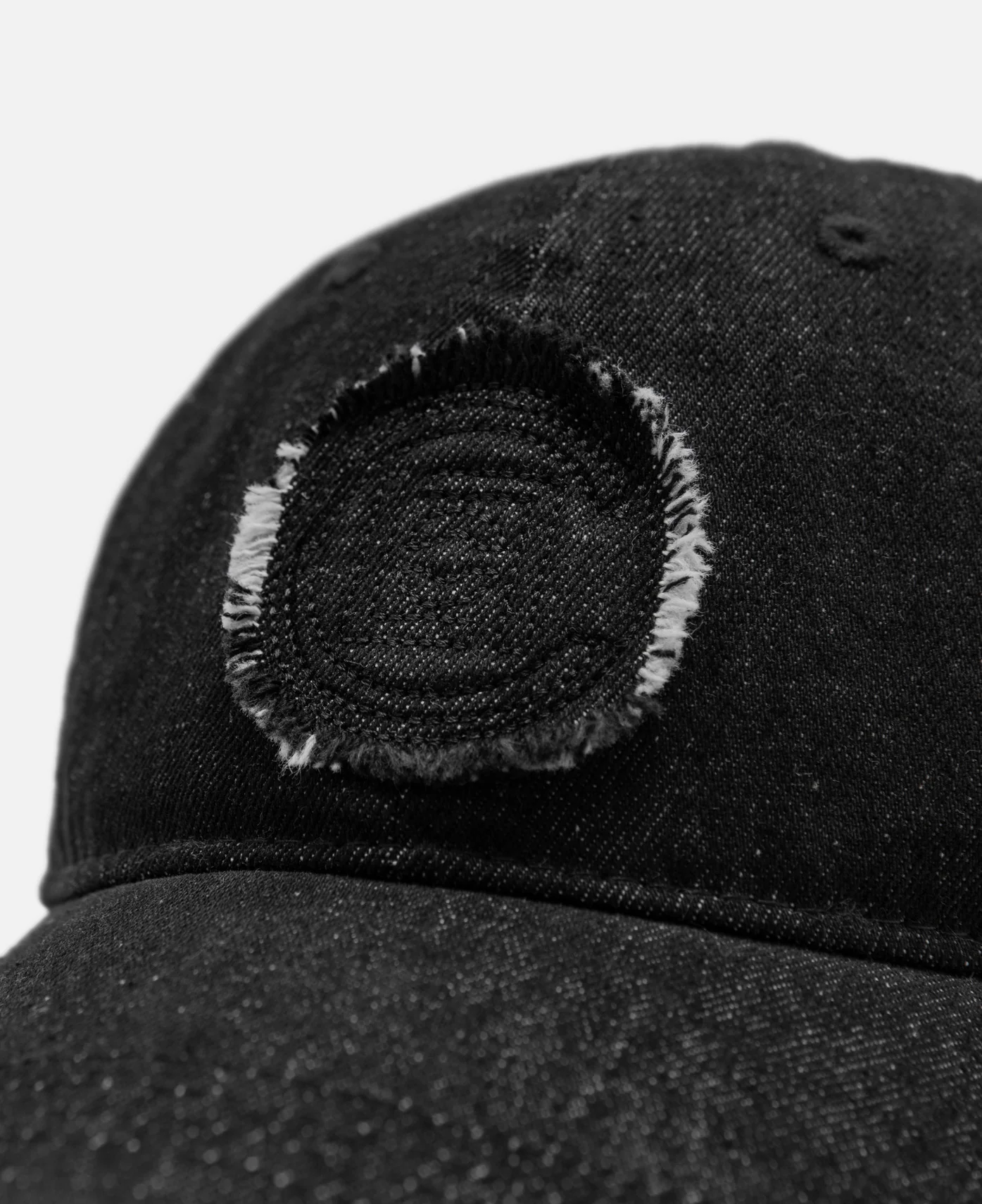 Washed Denim Cap (Black) - Image 4