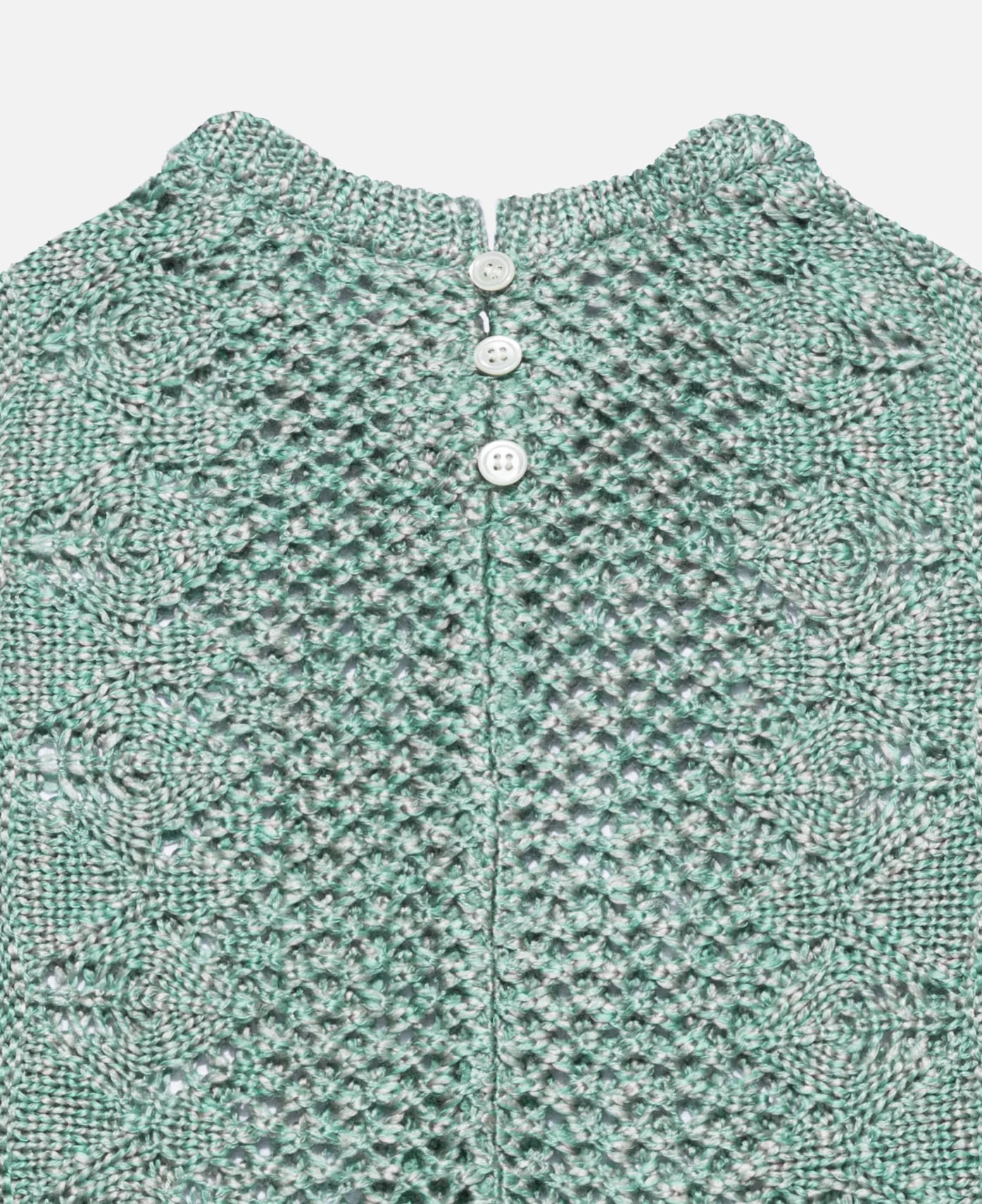 Women's Knitted Top (Green) - Image 3