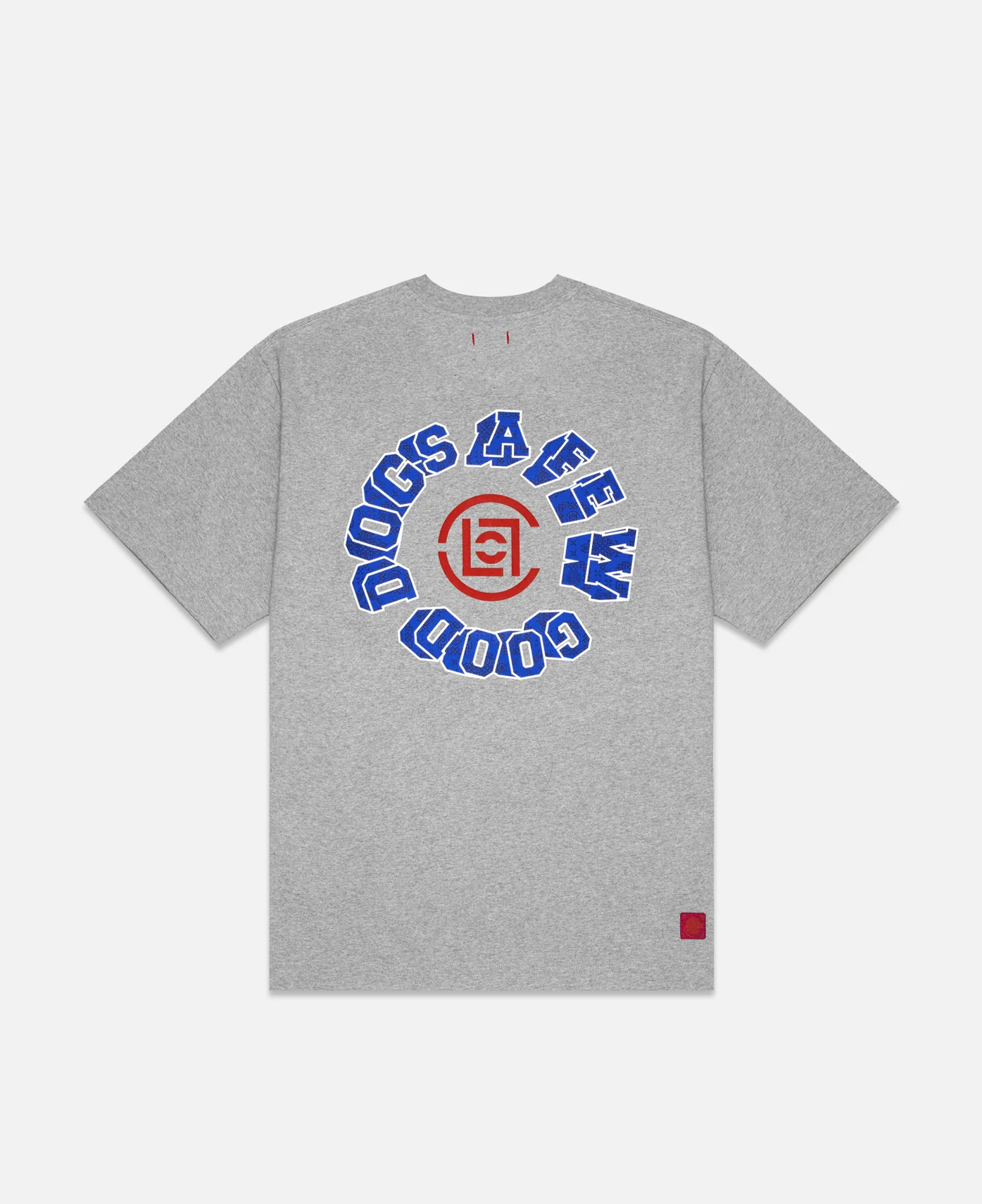 CLOT x AFGK Logo T-Shirt (Grey) - Image 2