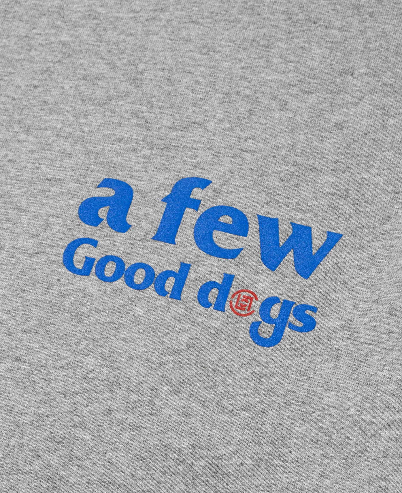 CLOT x AFGK Logo T-Shirt (Grey) - Image 3