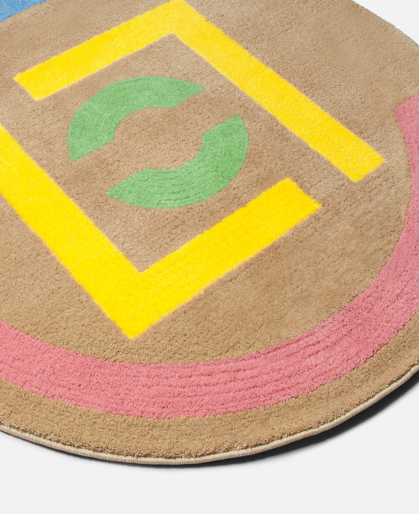 1300mm CLOT Logo Rug (Tan) - Image 4