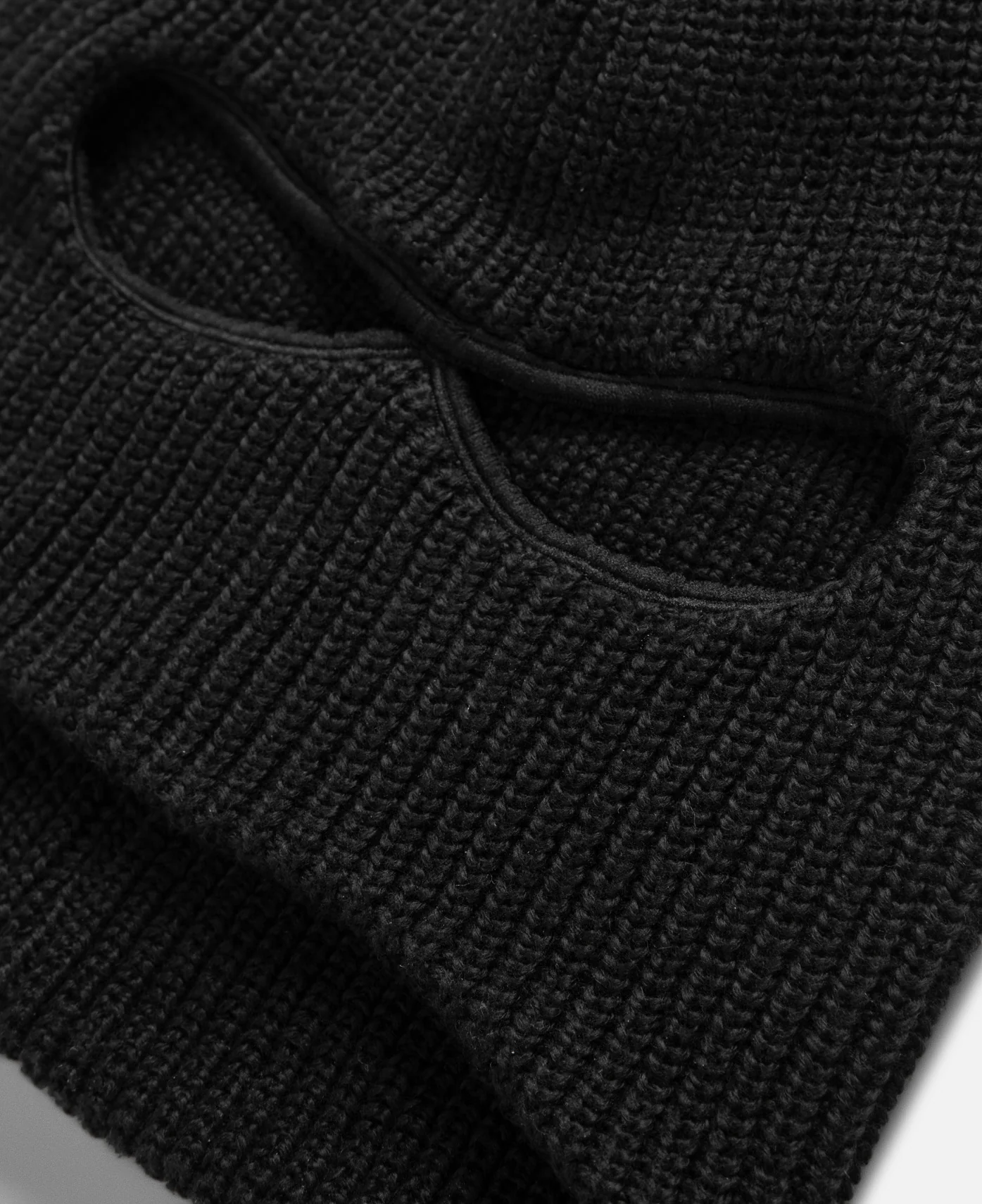 CLOT x KIJIMA TAKAYUKI - Knit Balaclava (Black) - Image 3